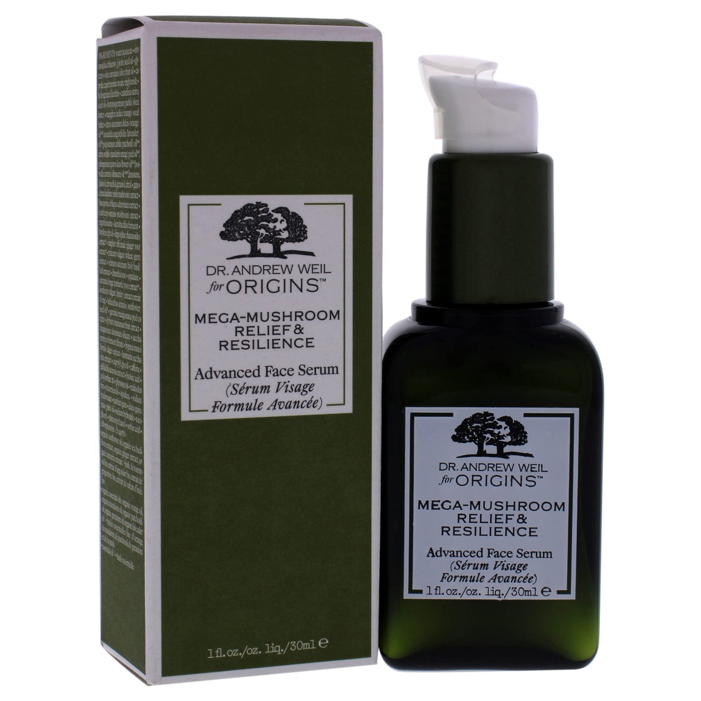 Origins Mega-Mushroom Relief and Resilience Advanced Face Serum Women Serum 1 oz