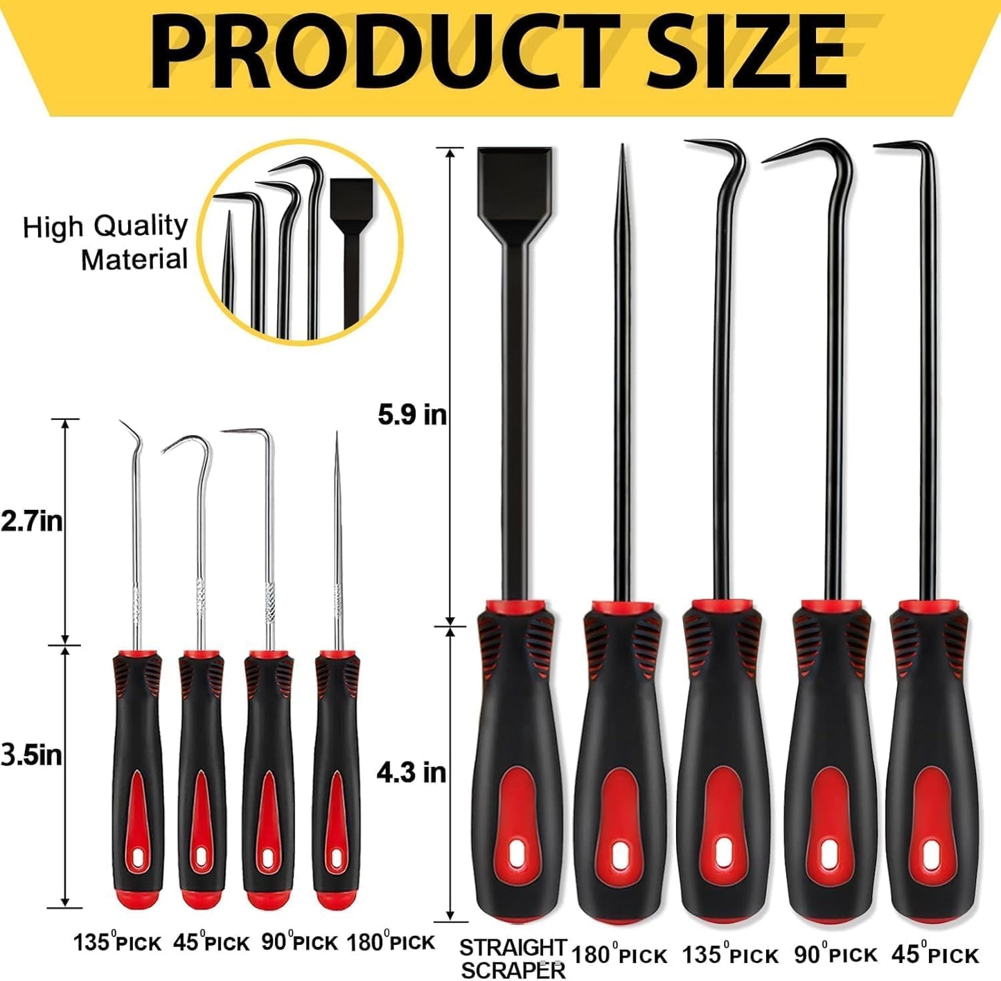 Juego de Ganchos y Picos de Precisión XBVV para Reparación de Herramientas Automoción