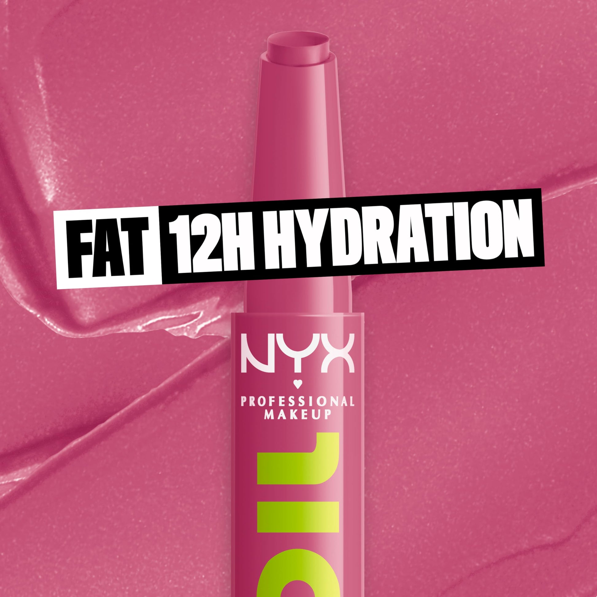 NYX Professional Makeup, Fat Oil Slick Stick, Brillo de Labios, Dm Me