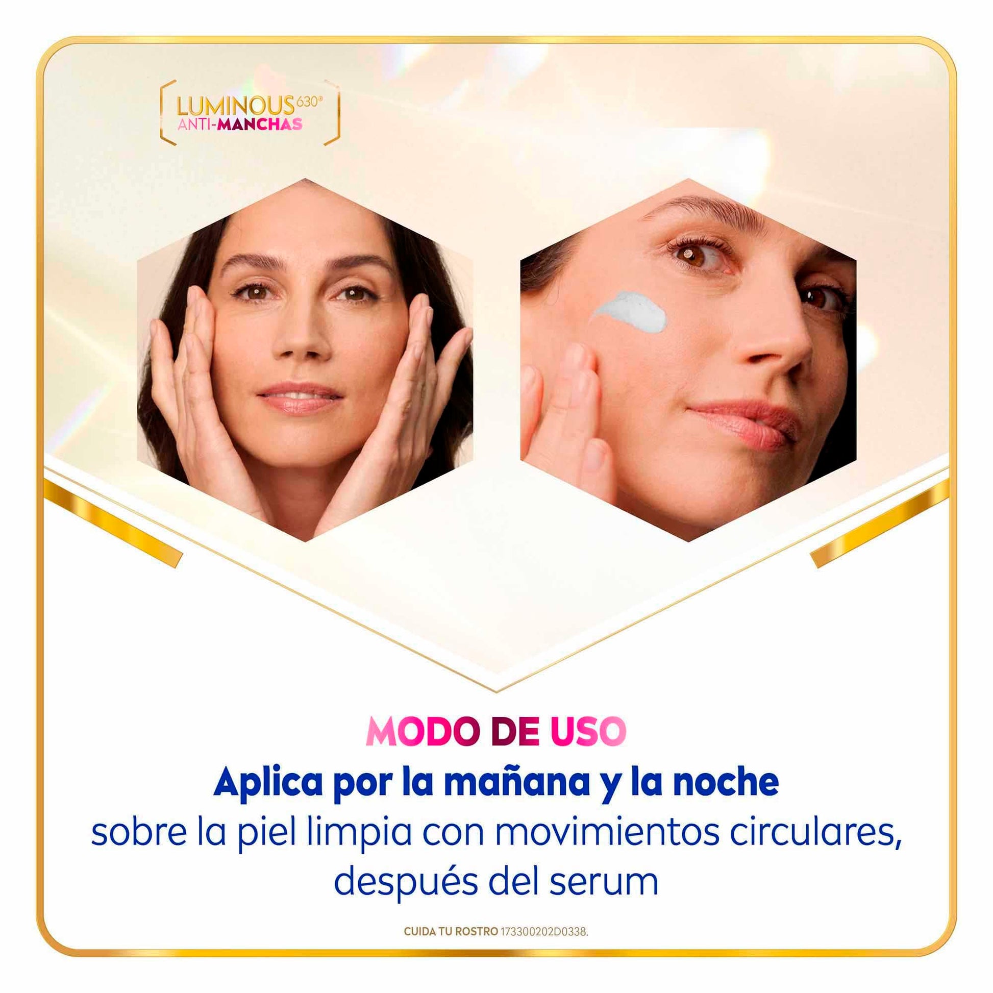 NIVEA Cellular LUMINOUS630 Fluido Facial Aclarador FPS50 | Anti-manchas y Ácido Hialurónico