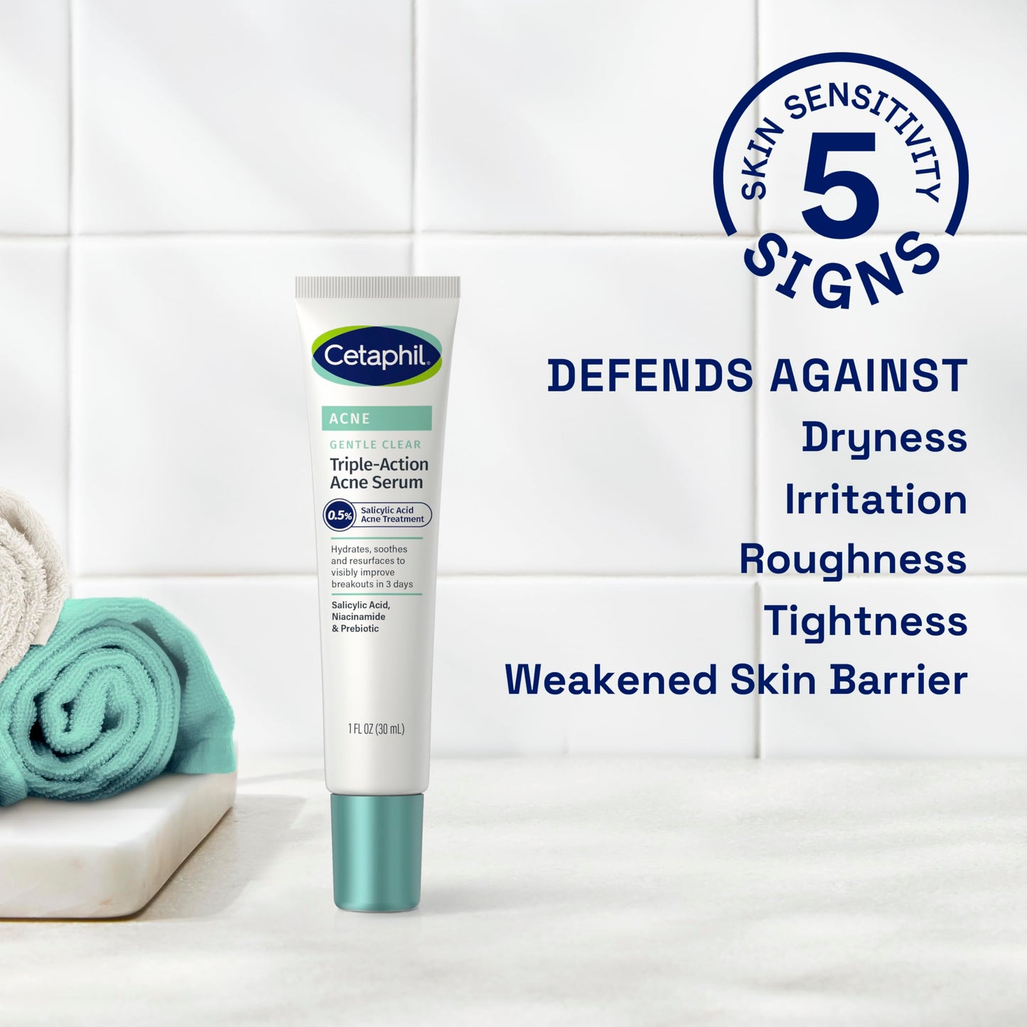 Cetaphil Gentle Clear Triple Accion Acne Serum 30ml