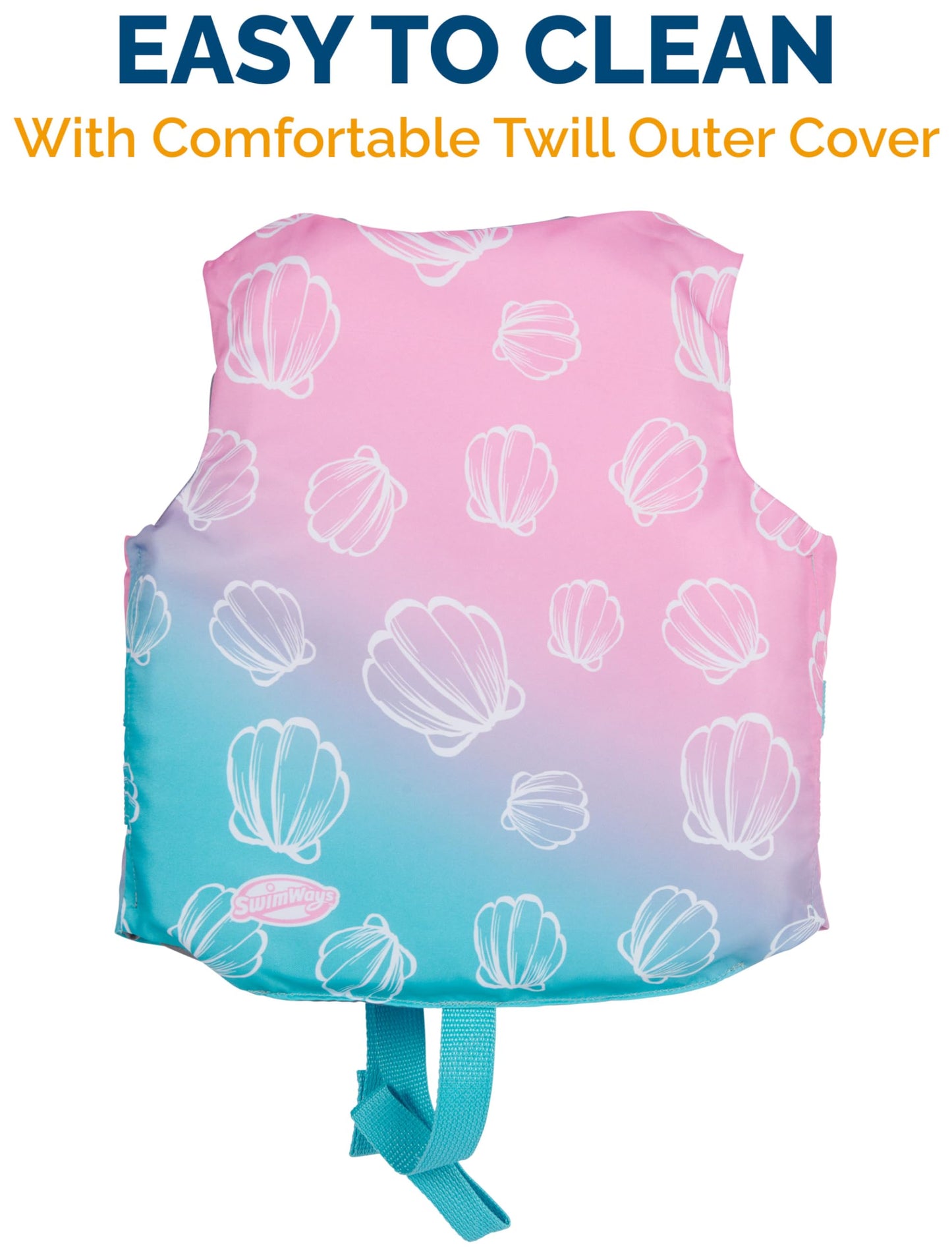 Chaleco Salvavidas Infantil SwimWays Disney Princess Ariel Aprobado Guardia Costera de EE. UU.
