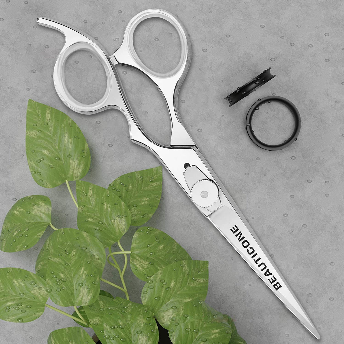 BEAUTICONE Hair Cutting Scissors | Professional Mirror Finish Stainless Steel Barber Scissors/Shears | Hairdressing Scissors | Smooth Razor & Sharp Edge Blades - Hair Scissors for Men/Women