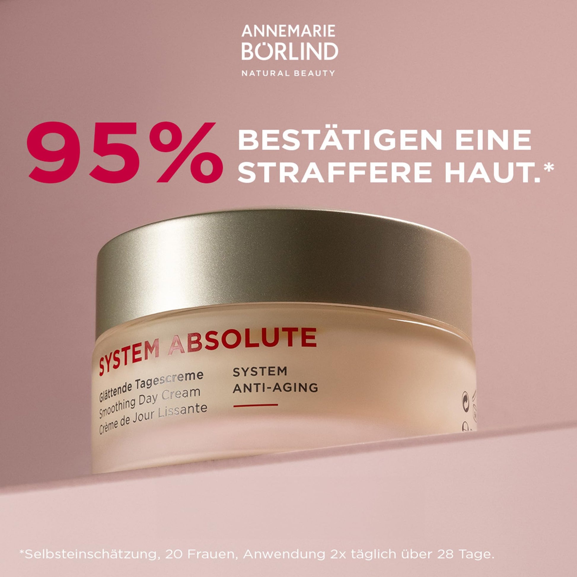 Crema de Día Antienvejecimiento System Absolute de Annemarie Borlind - 50 ml. ¡Reduce arrugas y rejuvenece la piel! Ideal para combatir signos de la edad. Compra online.