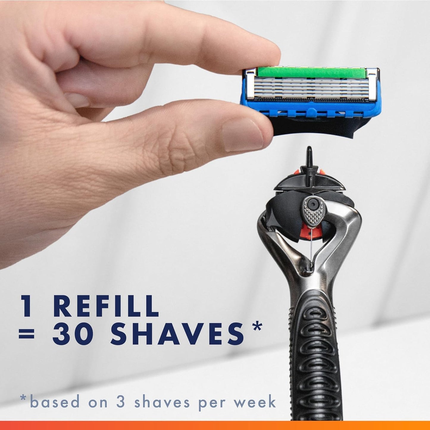 Gillette Maquina para Rasurar Eléctrica Fusion 5 ProGlide Power + 1 Cartucho para Rasurar
