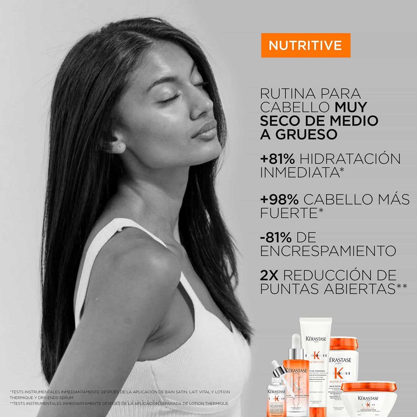 KÉRASTASE 8H Magic Night Serum | Hidrata Profundamente, Protege el Cabello de la Fricción y Proporciona Brillo, Suavidad y Manejabilidad | Con Proteínas de origen vegetal y Niacinamida | 90ml