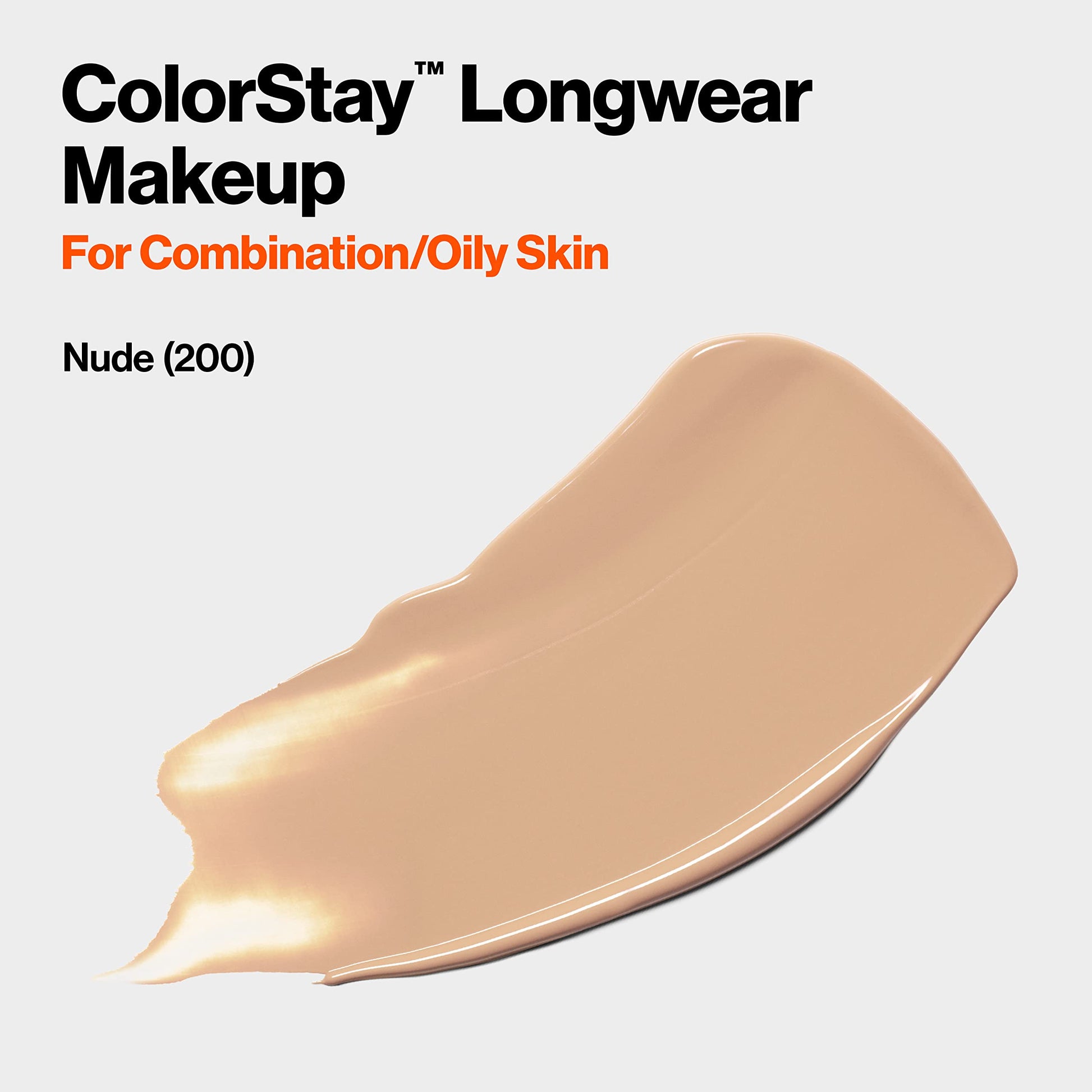 Revlon ColorStay - Base líquida para piel mixta y grasa, maquillaje Colorstay para piel grasa/combinación, Color piel (nude), Paquete de 1