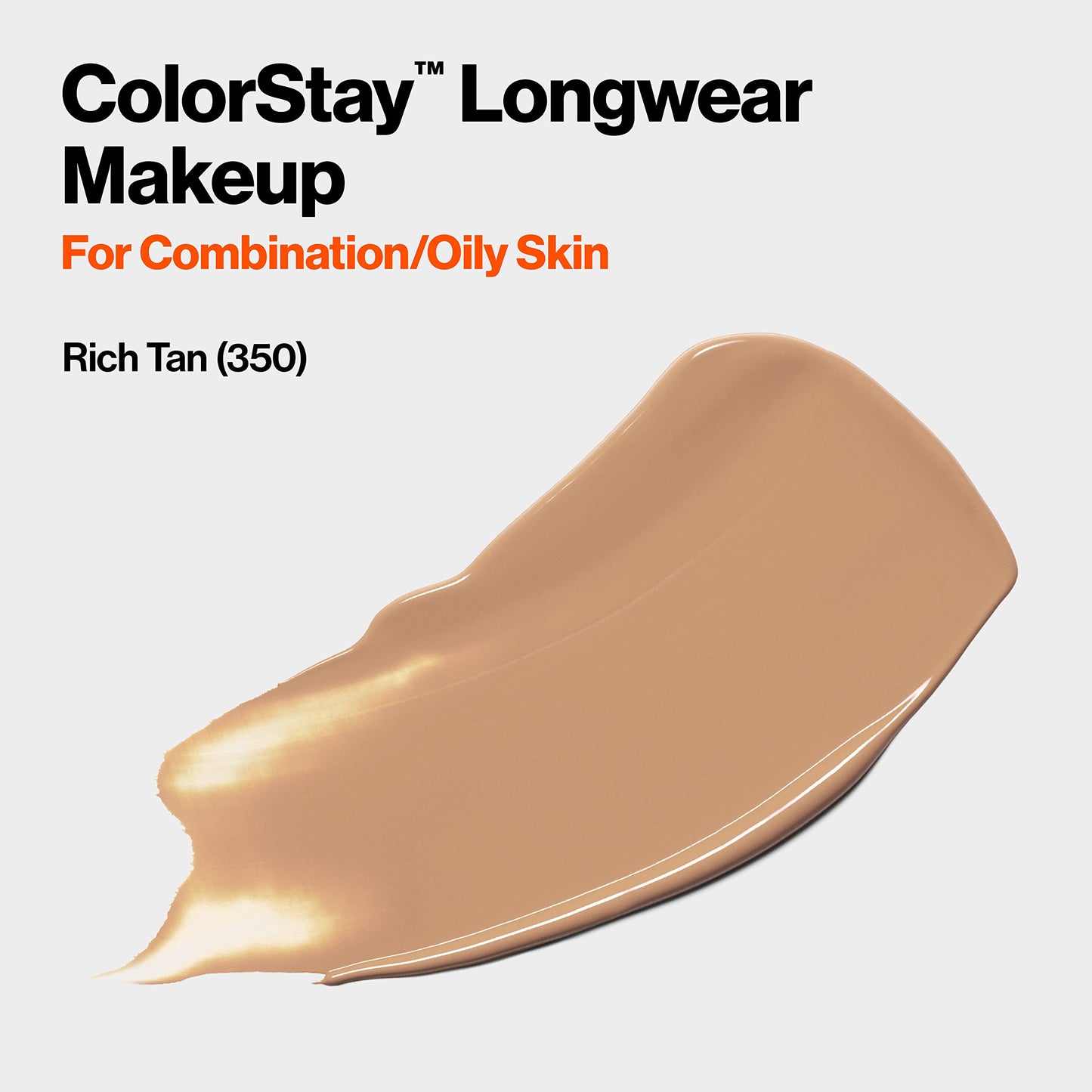 Revlon ColorStay - Base líquida para piel mixta y grasa, maquillaje Colorstay para piel grasa/combinación, Rich Tan