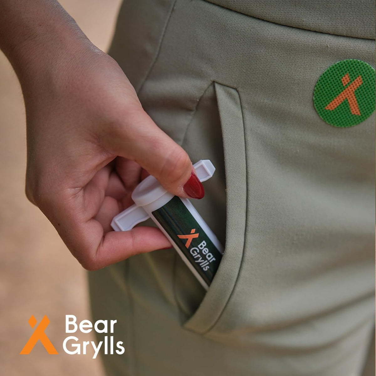 Herramienta de Succión Bear Grylls Gear para Picaduras Mosquitos y Más