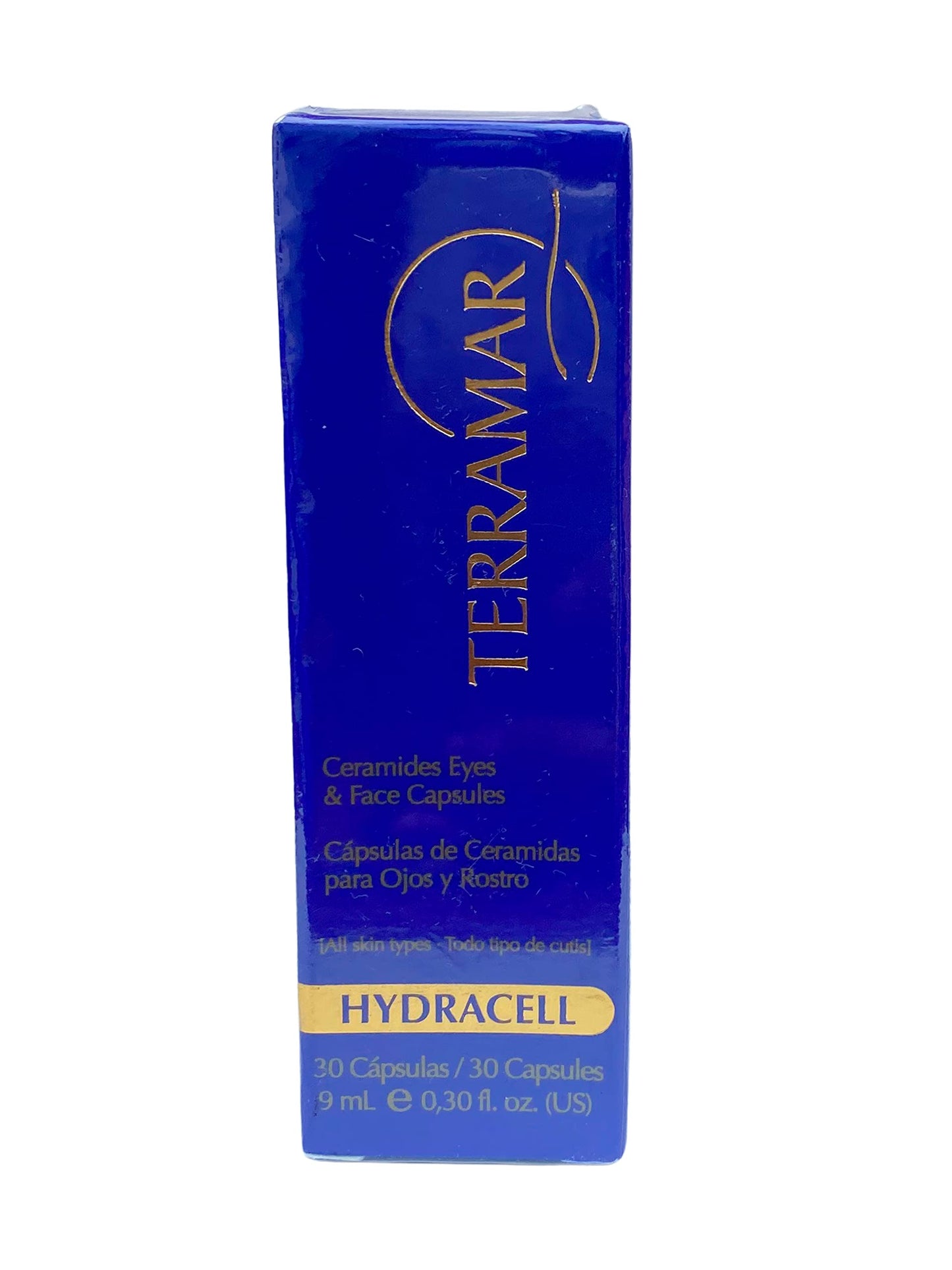 Terramar | HYDRACELL CÁPSULAS DE CERAMIDAS PARA OJOS Y ROSTRO / 30 Cápsulas, 9 ml