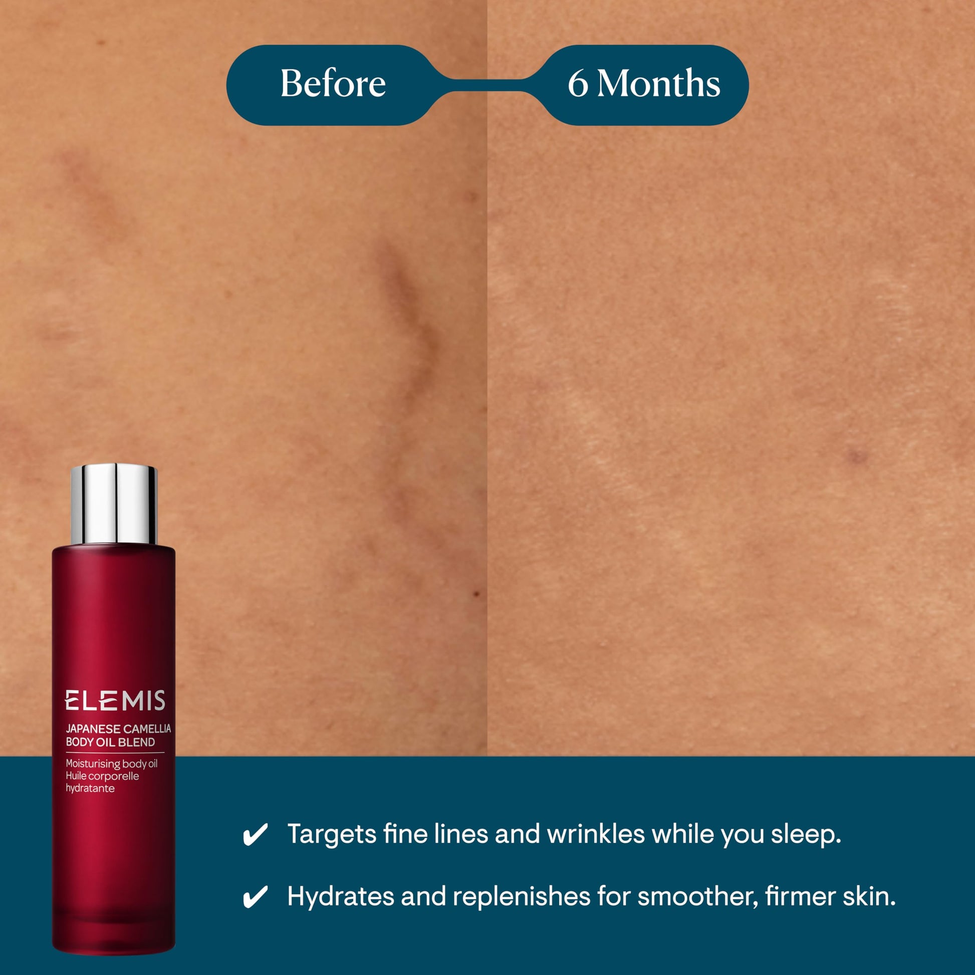 Aceite Corporal ELEMIS Japonesa Camellia Mezcla Nutritiva 3.3 fl oz