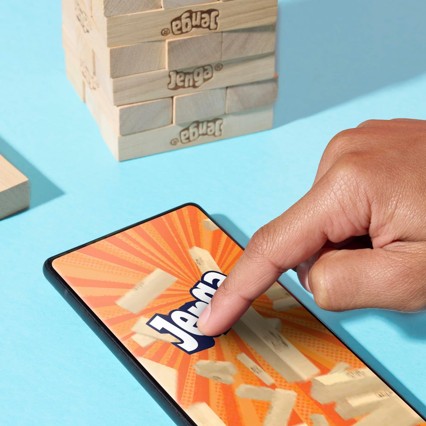 Hasbro Games Juego de Mesa Jenga Dado Digital