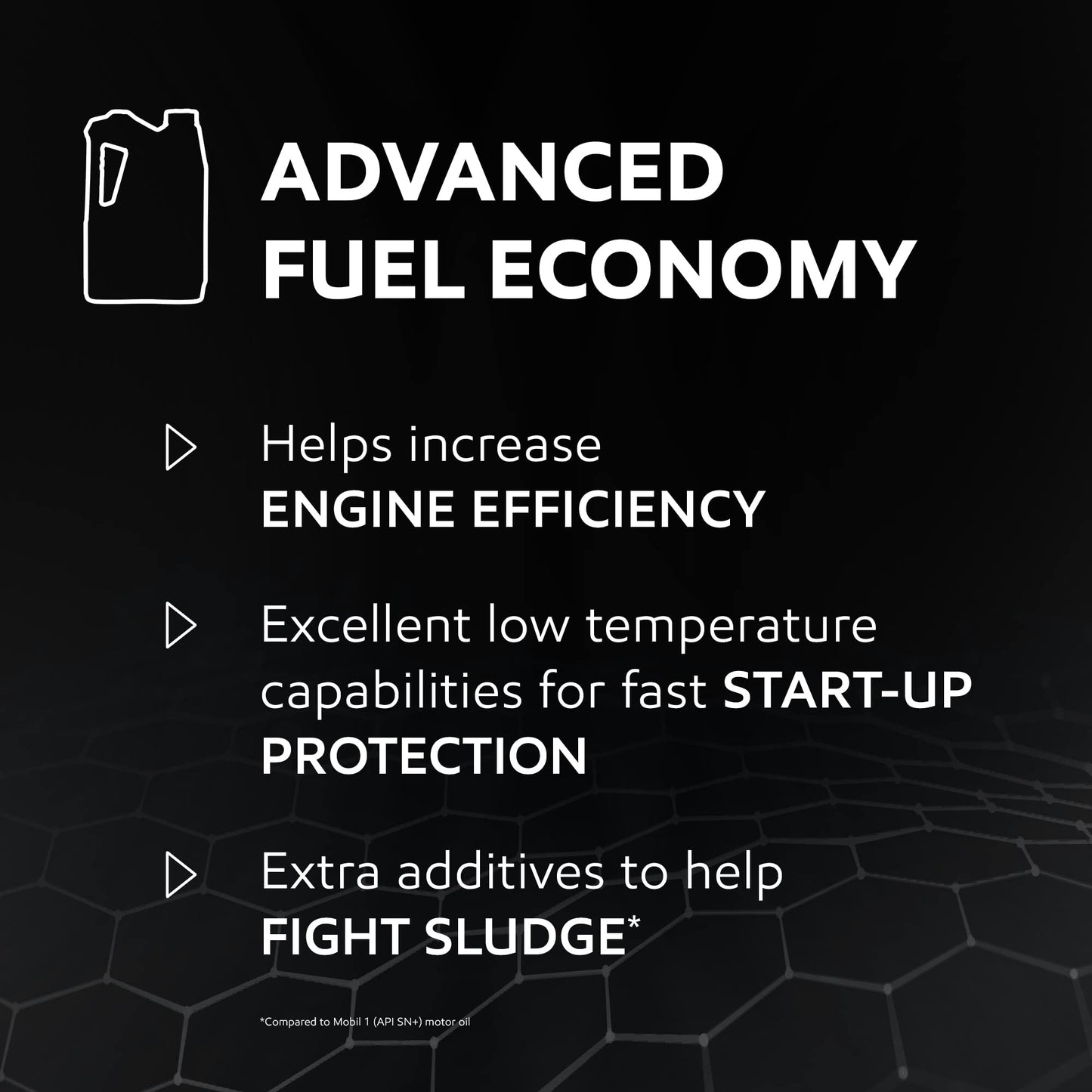 Aceite de Motor Sintético Completo Mobil 1 0W-30 Advanced Fuel Economy