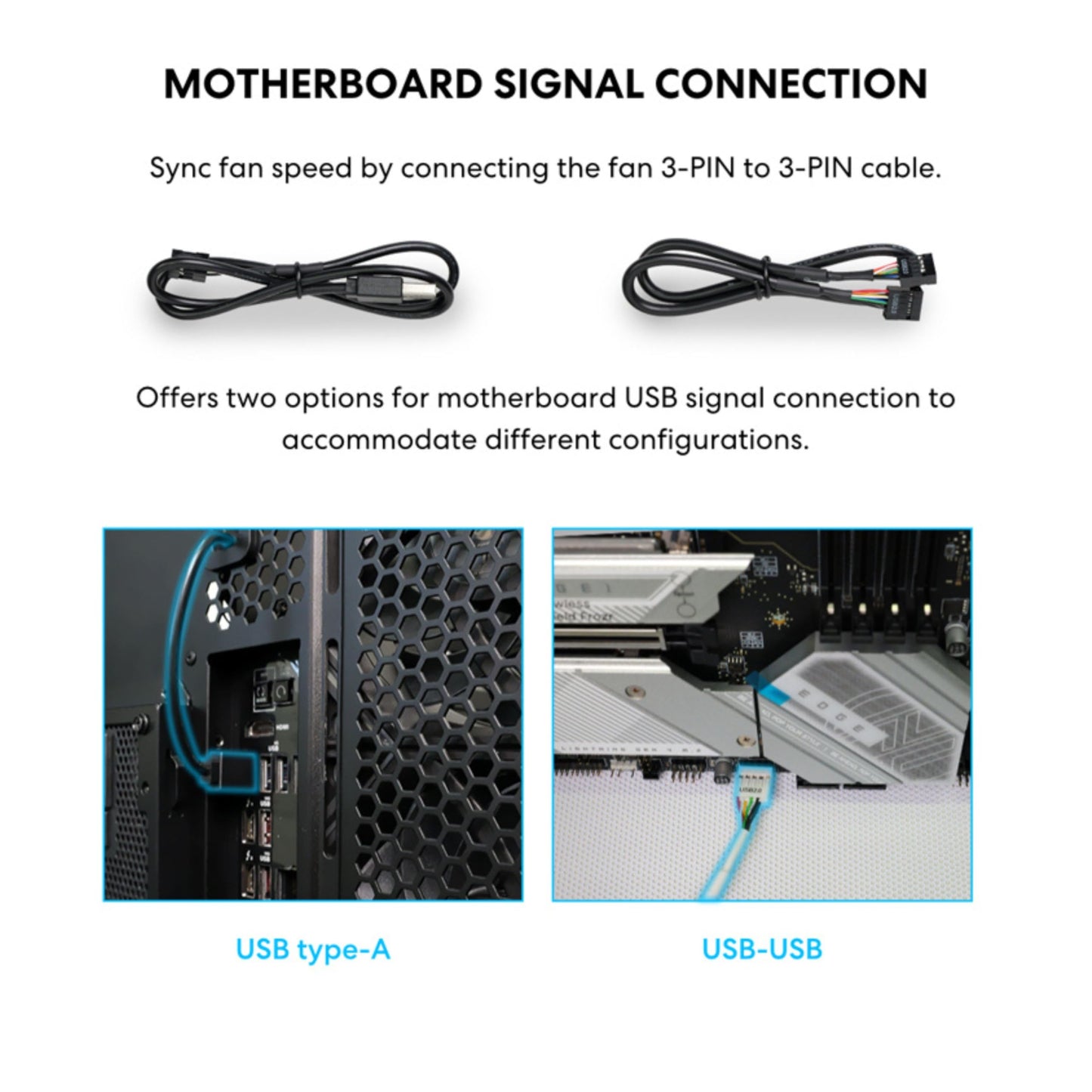 Lian Li Universal USB & PWM Hub de ventilador, driver de ventilador con 4 cabezales USB, 6 puertos de ventilador, montaje magnético, 5 V/4 pines, compatibilidad de carcasa universal para PSU/placa
