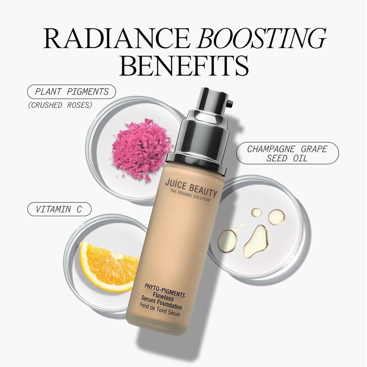 Juice Beauty Phyto-pigments Flawless Serum Foundation, Golden Tan