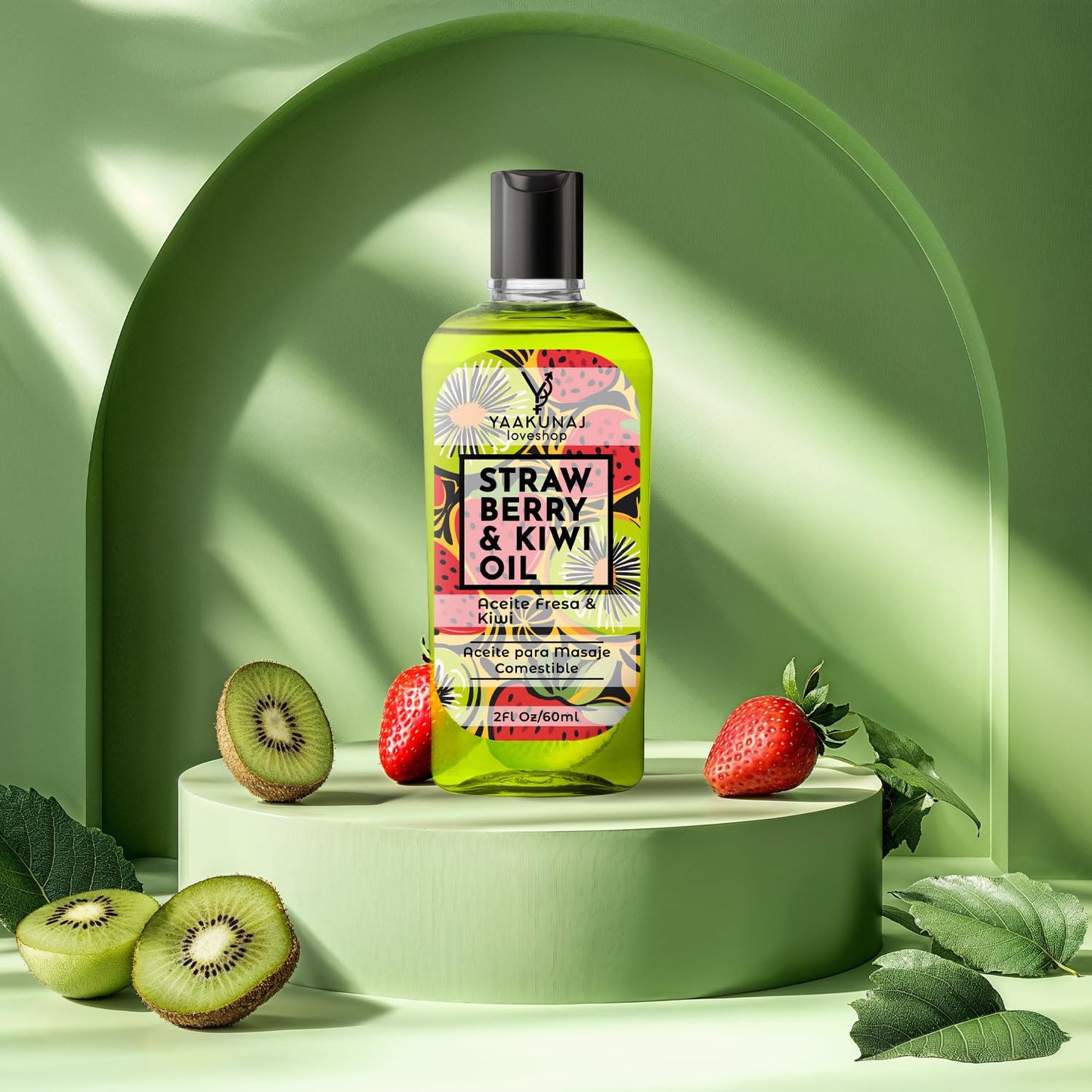 Aceite Para Masajes Yaakunaj Kiwi Strawberry