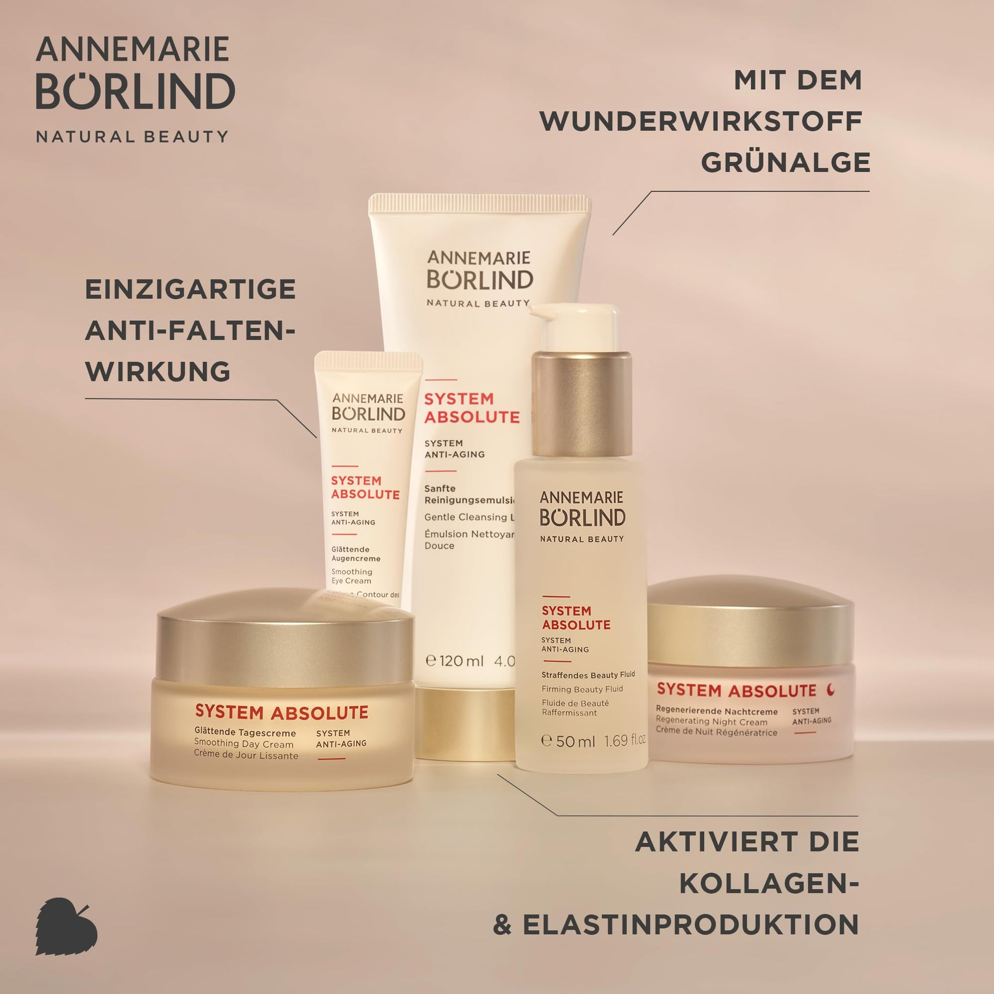 Crema de Día Antienvejecimiento System Absolute de Annemarie Borlind - 50 ml. ¡Reduce arrugas y rejuvenece la piel! Ideal para combatir signos de la edad. Compra online.