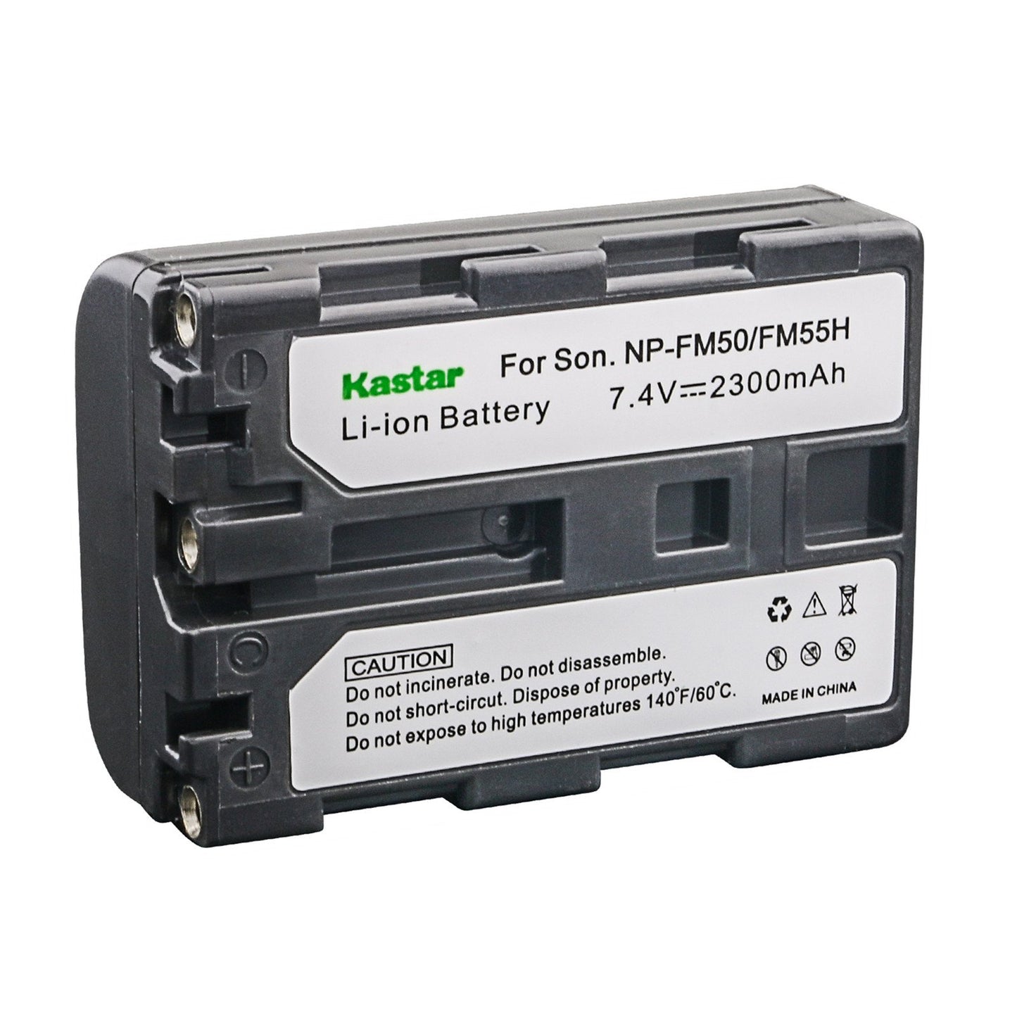 Kastar batería para Sony M Tipo NP-FM50 Equivalente videocámara Digital/cámara y Sony NP-FM30 NP-FM50 NP-FM51 NP-QM50 NP-QM51 NP-FM55H Batería