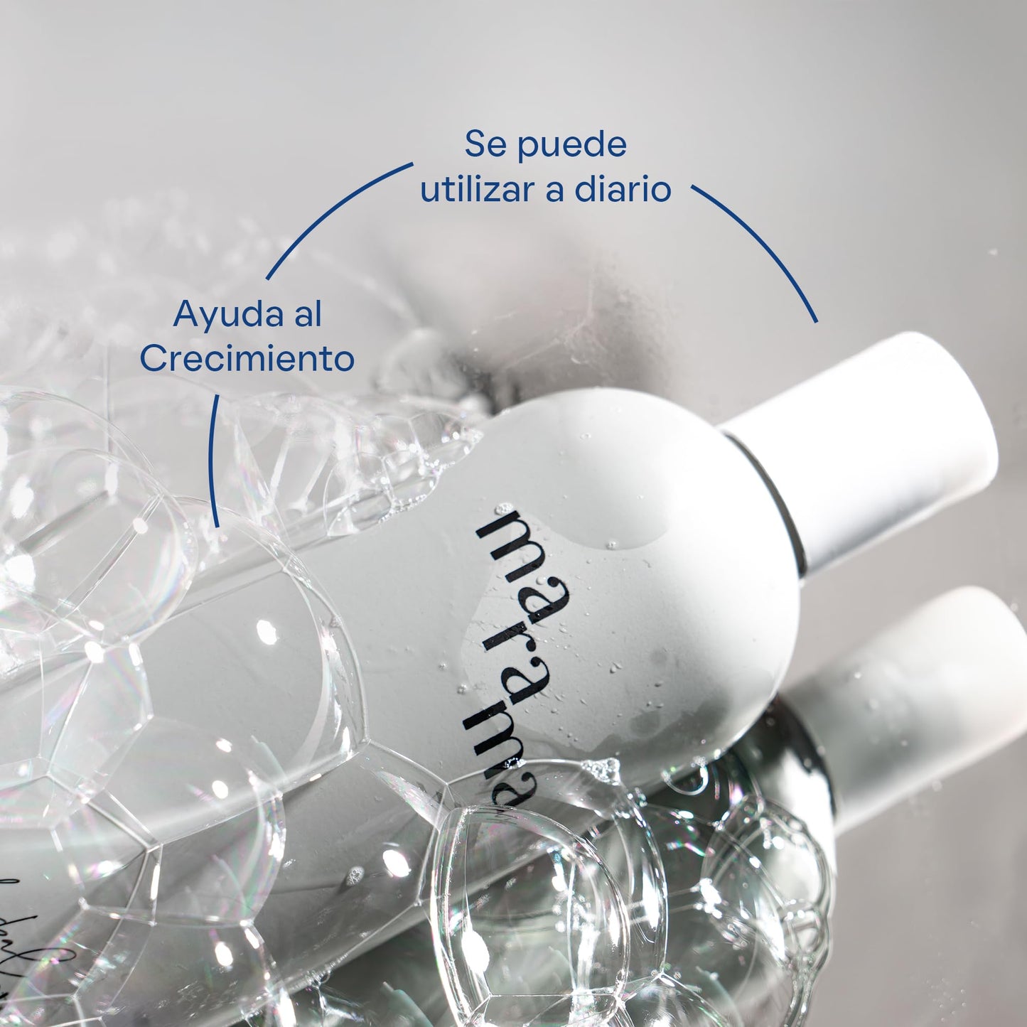 MARAMA | Perfect Three Kit | 2 Shampoo sin Parabenos + Acondicionador sin Parabenos | Tratamiento para Cabello Maltratado - Aloe Vera | Anti Frizz Cabello | Vegano - Cruelty-Free