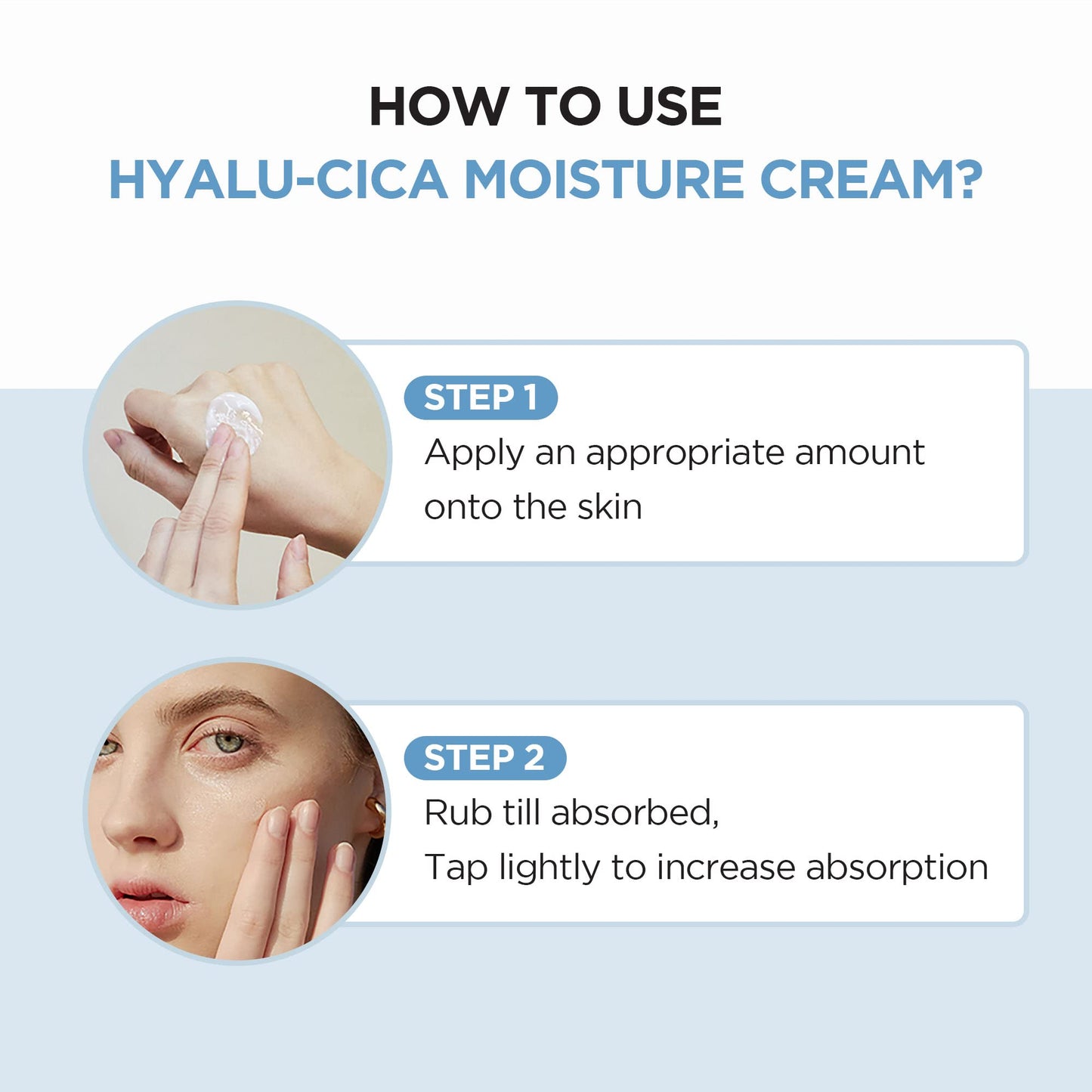 SKIN1004 Madagascar Centella Hyalu-Cica Moisture Cream (Crema Facial Hidratante Ligera)