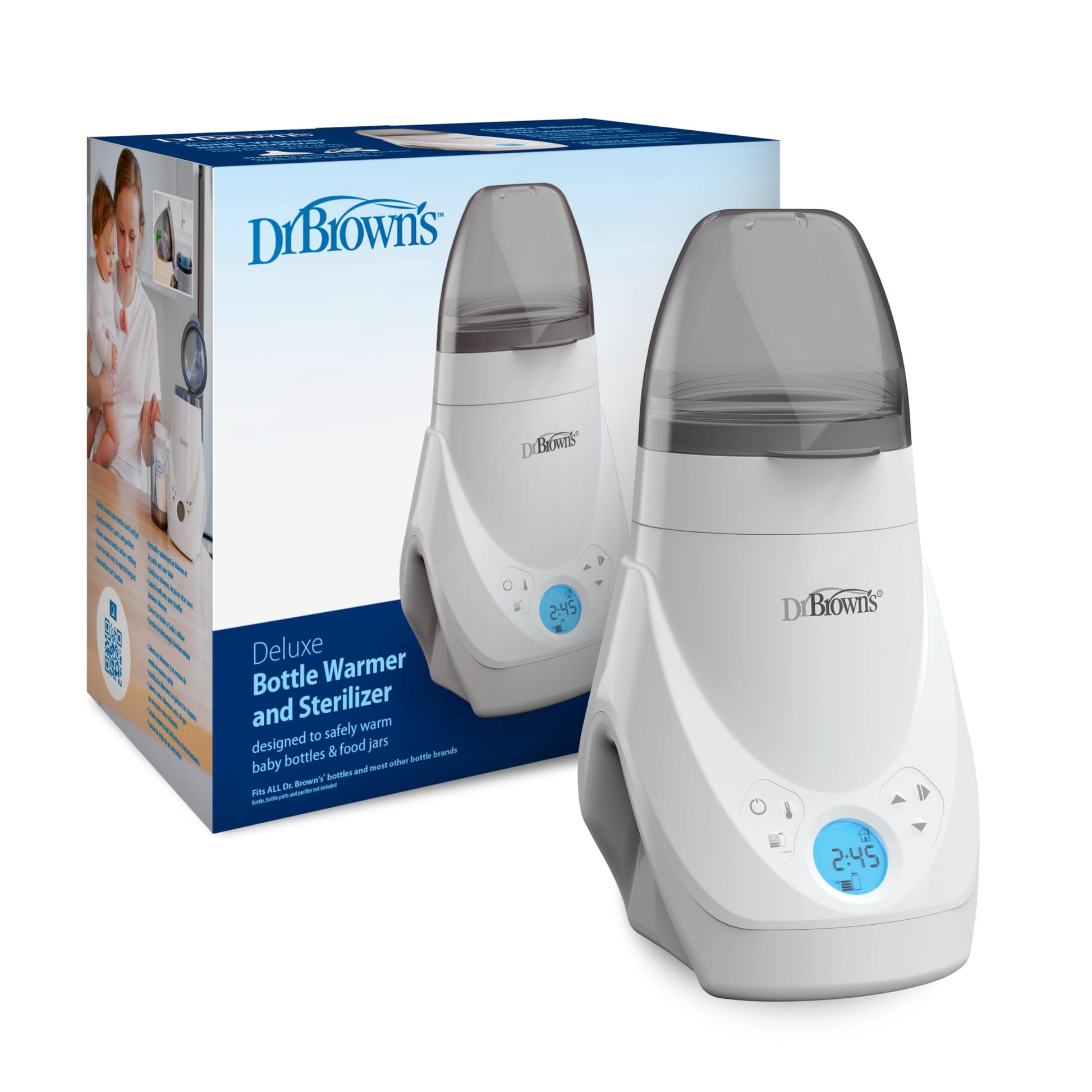 Calentador de Biberones Dr. Brown's Deluxe y Esterilizador