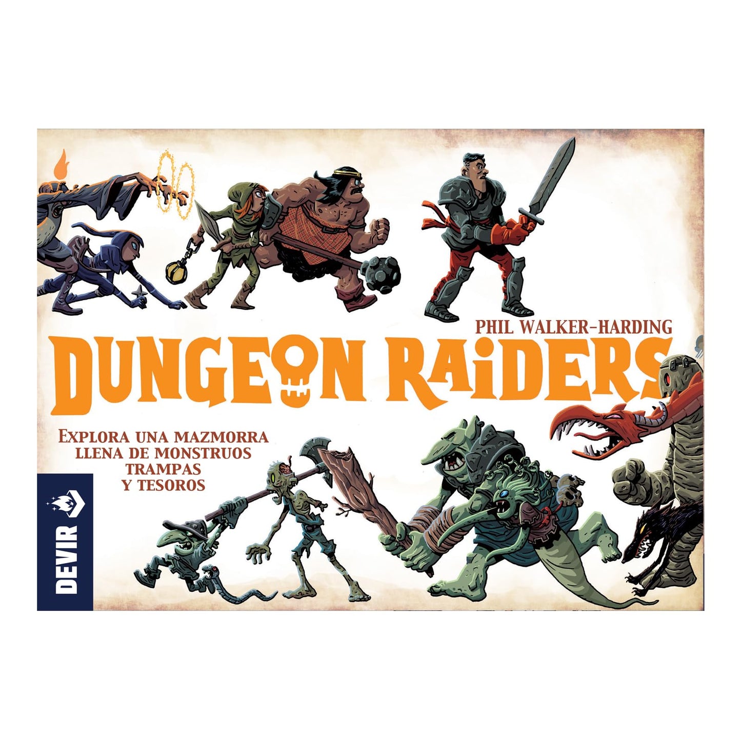 Devir Dungeon Raiders en Español, Juego de Mesa