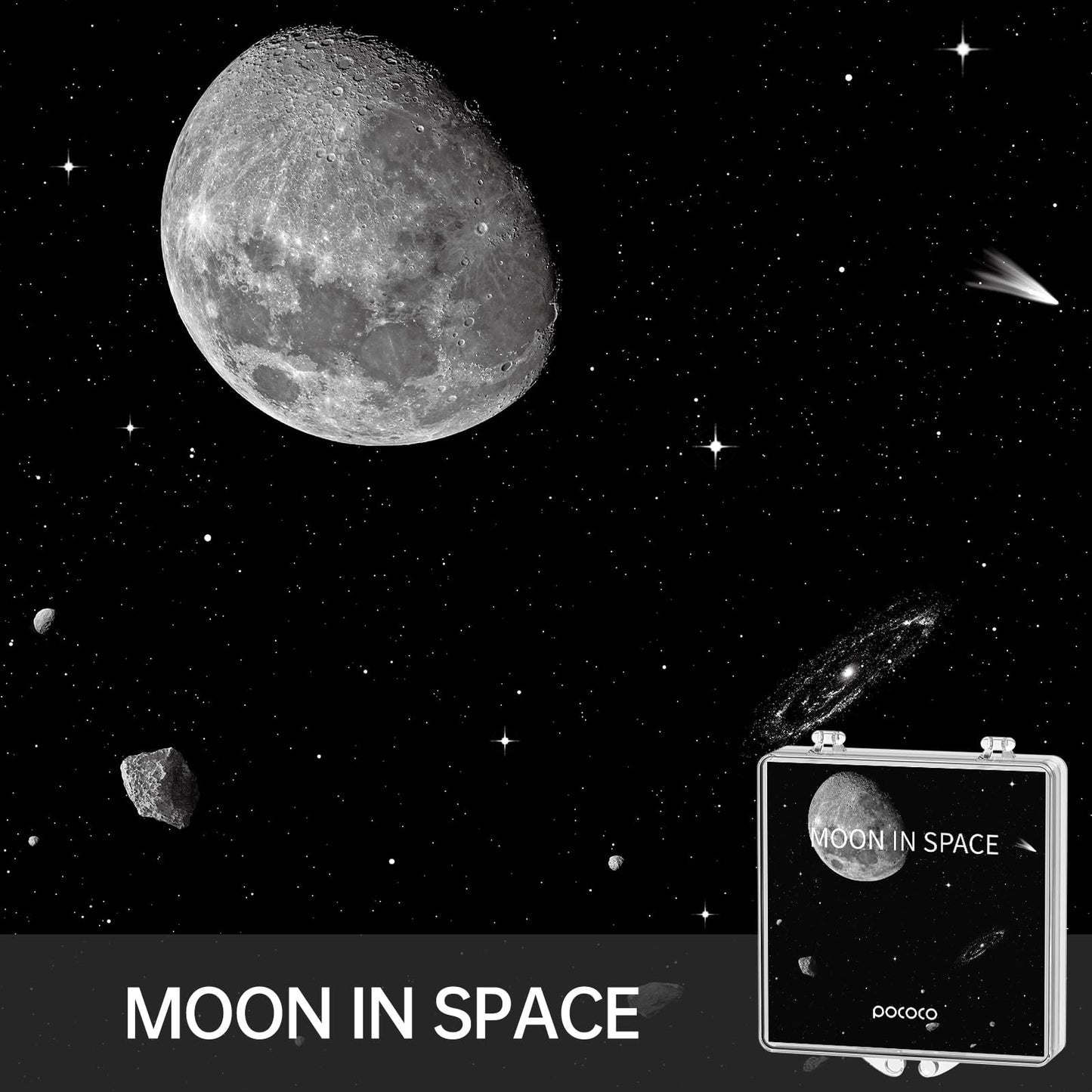 Luna y Estrellas: Discos para POCOCO Proyector Galaxy, 5K Ultra HD, Litografía de Semiconductores (6 Discos)