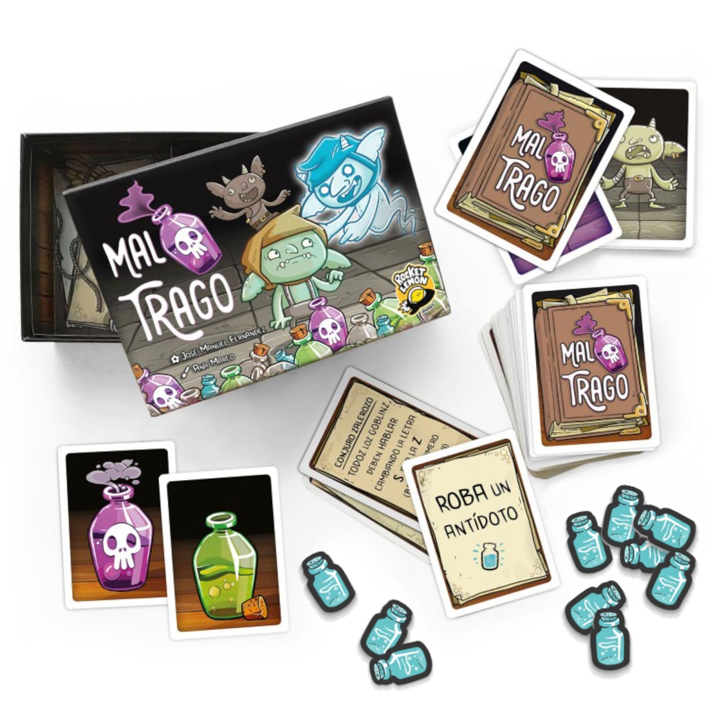 Juego de Mesa Rocket Lemon Limón Mal Trago