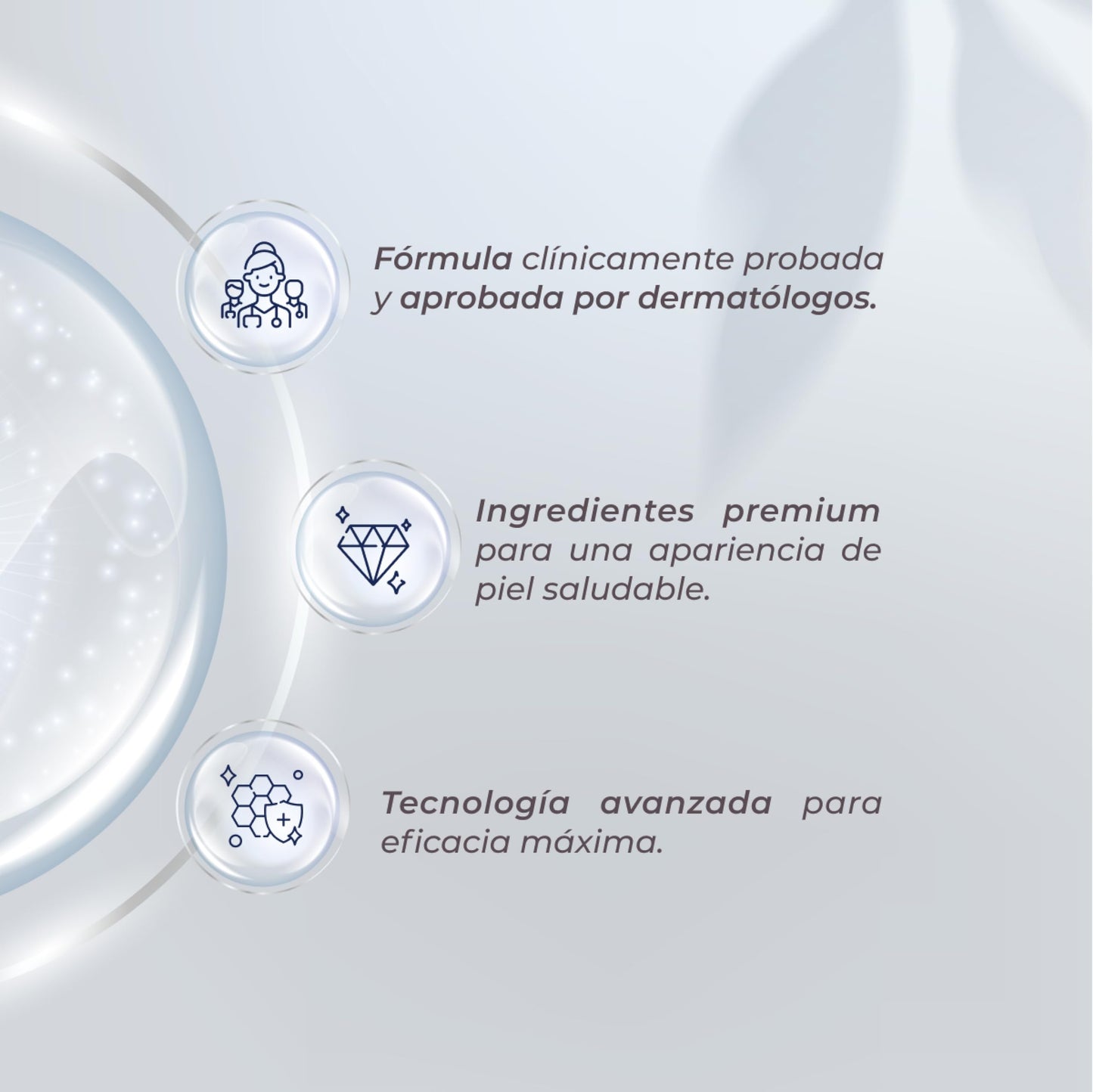 PMC - Crema Facial Antiedad de Células Inteligentes para Pieles Jóvenes de 30 a 45 Años I Indicado para Adultos Jóvenes I Tratamieno Antiarrugas y Antioxidante I Humecta, Suaviza y Repara la Piel | 50g