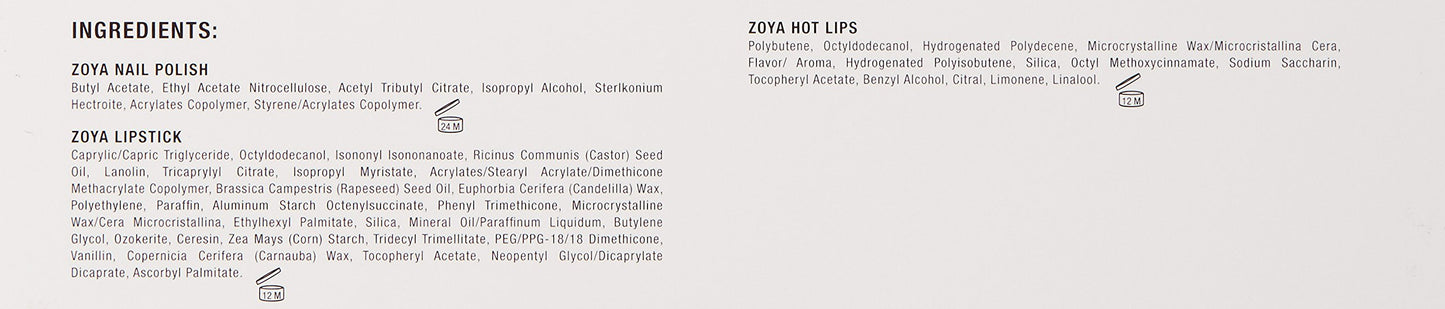 Zoya Polish Quad - Esmalte de uñas