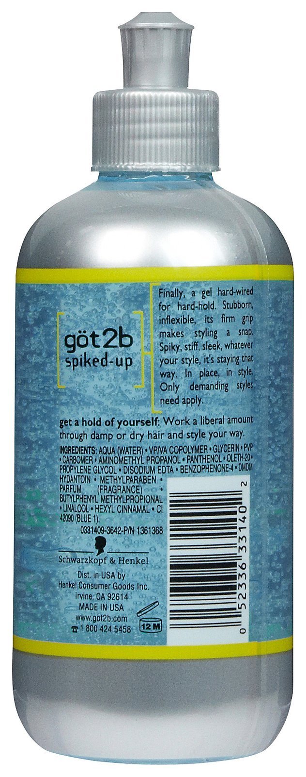 got2b Spiked-Up Max Control Styling Gel-8.5 oz