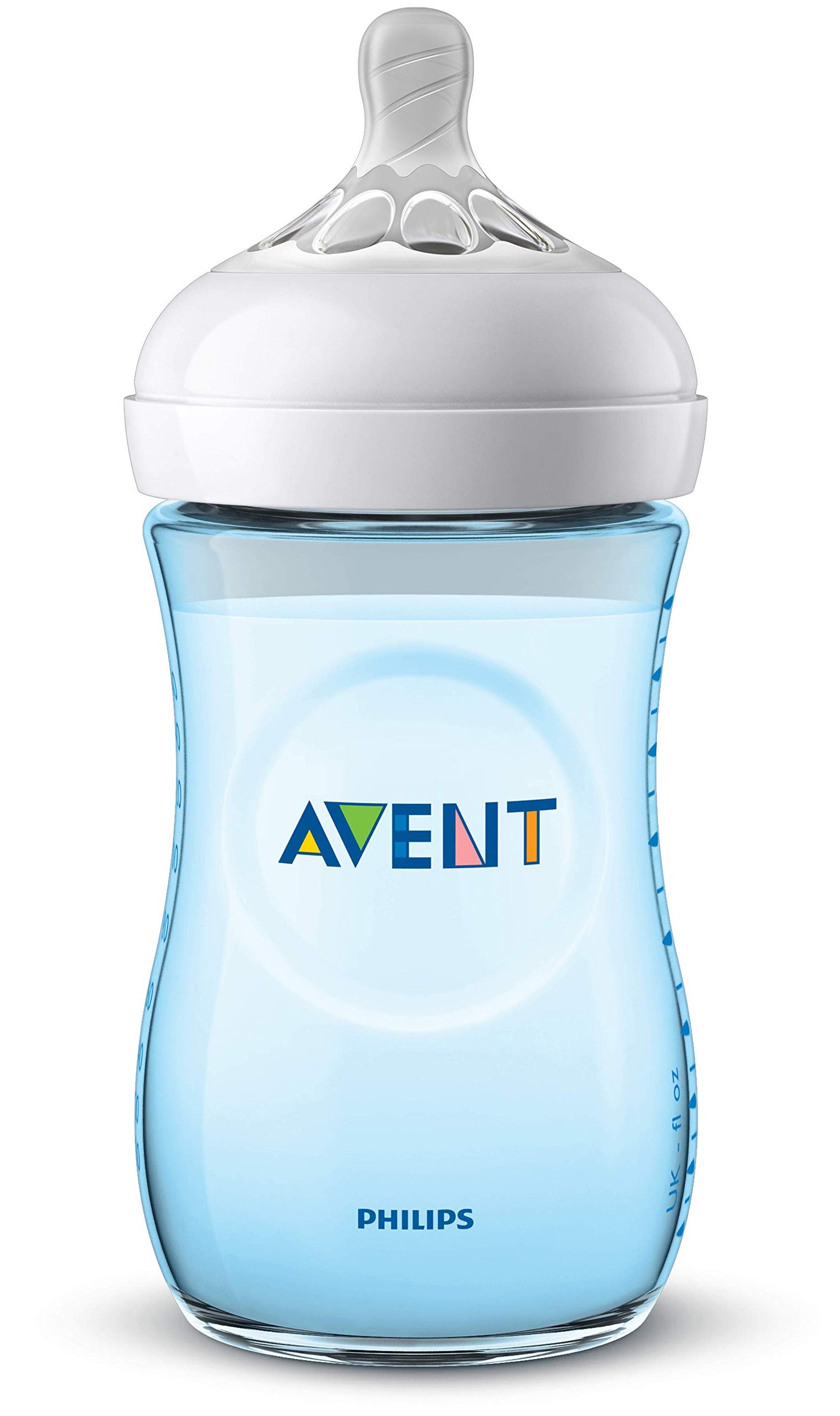 Biberón Natural Philips Avent Azul 260 ml