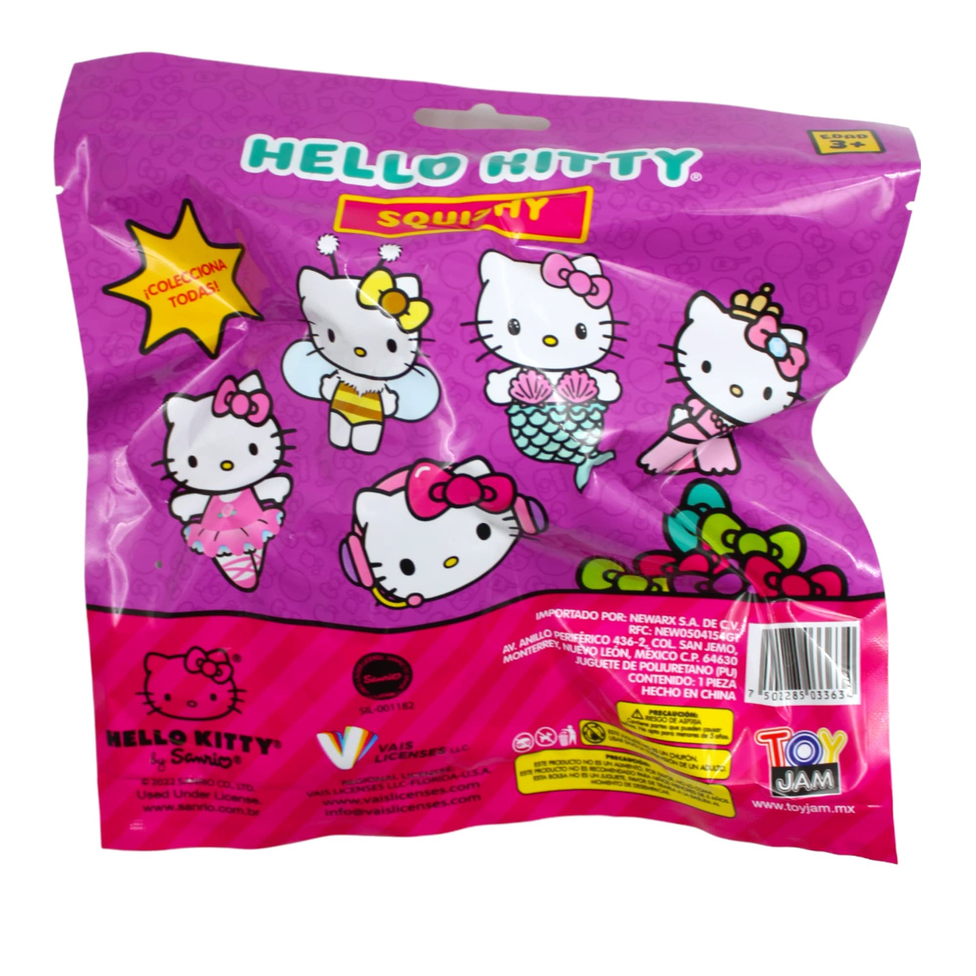 Colección Squishy Hello Kitty Bailarina Squishy Jam