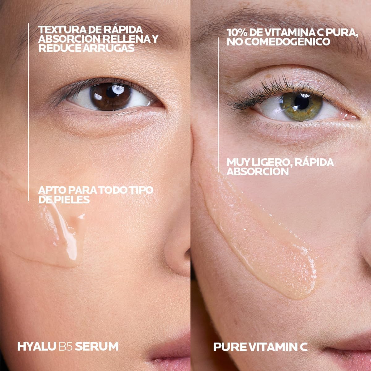 Kit Anti-edad Hyalu B5 Serum + Pure Vitamin C10 Serum