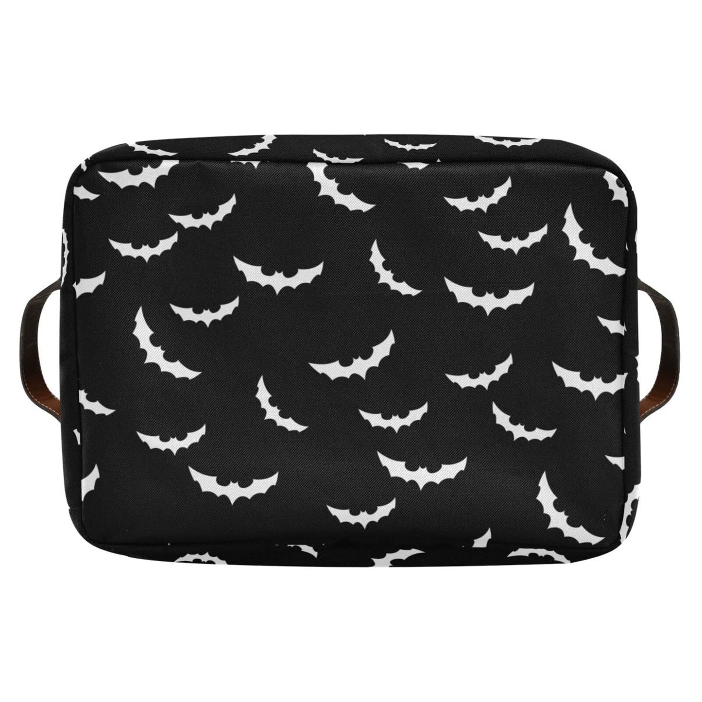 XUWU - Cesta de almacenamiento multiusos para murciélagos y Halloween, diseño gótico
