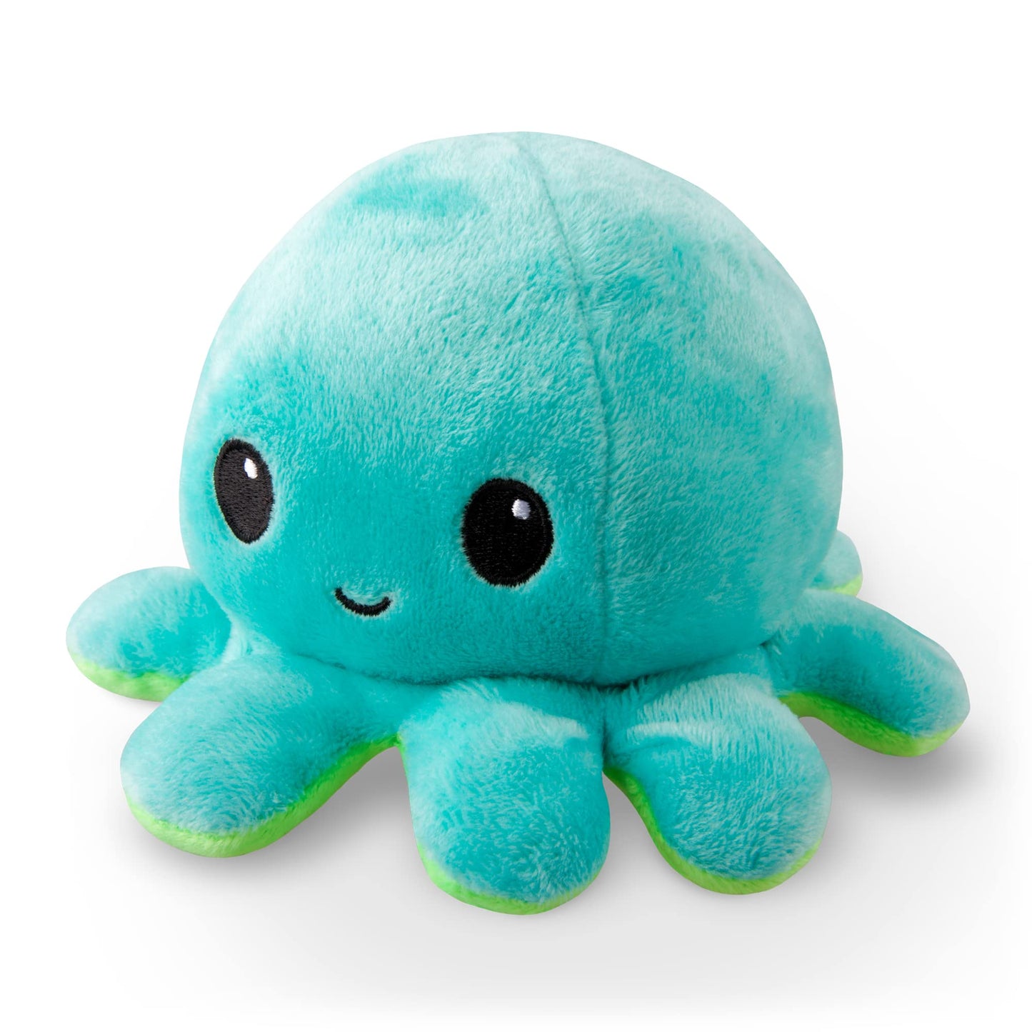 Peluches Reversibles TeeTurtle Verde Aqua Diseño Patentado para Alivio del Estrés