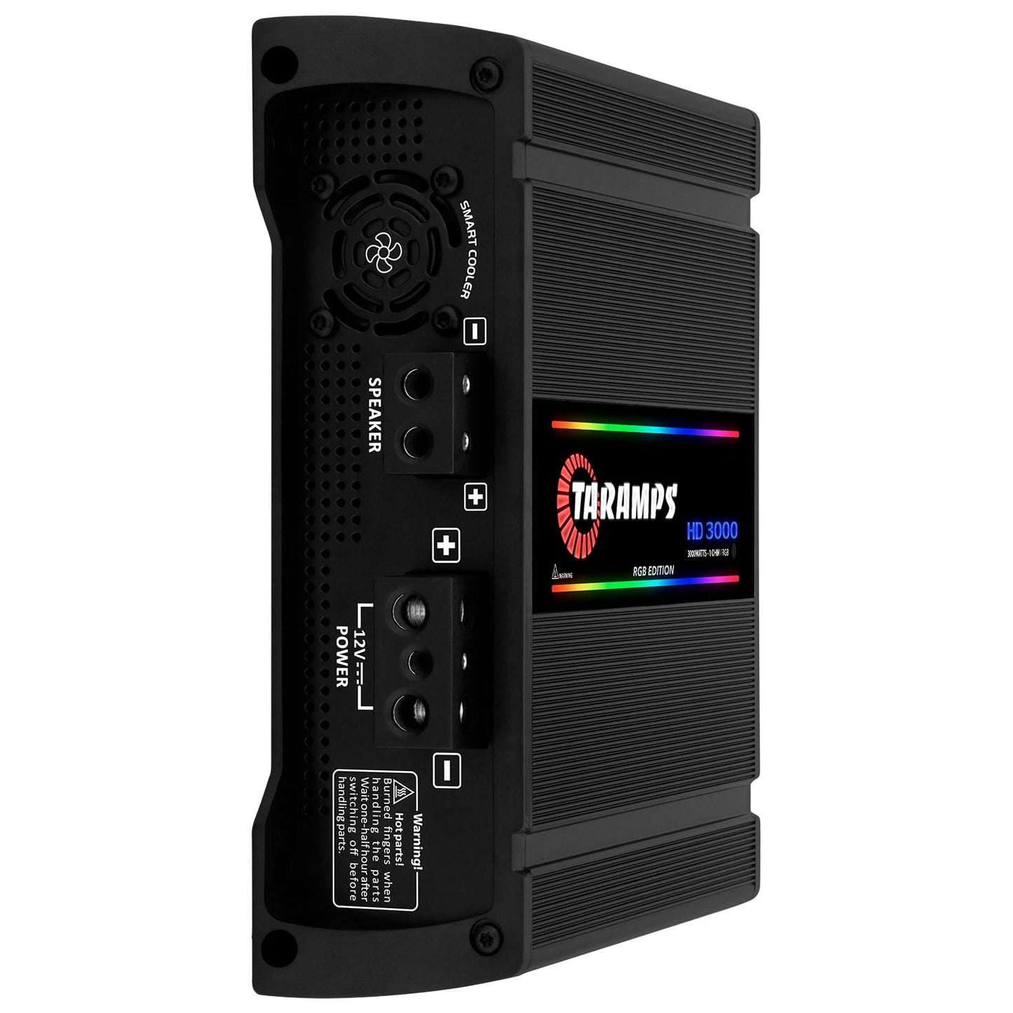 Amplificador de Coche Taramps Negro 1 Ohm 3000 Vatios RMS Digital Monobloque