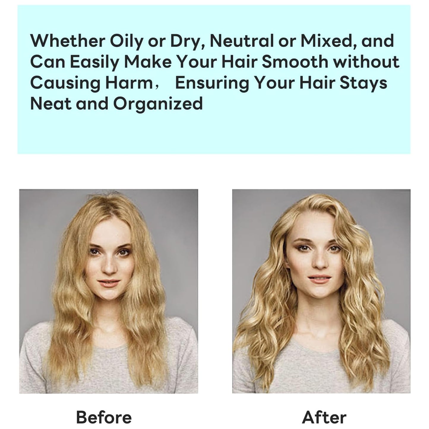 TOPOST Cepillo para Cabello Rizado, Bounce Curl Brush, Activador Peine de Desenredar Rizos