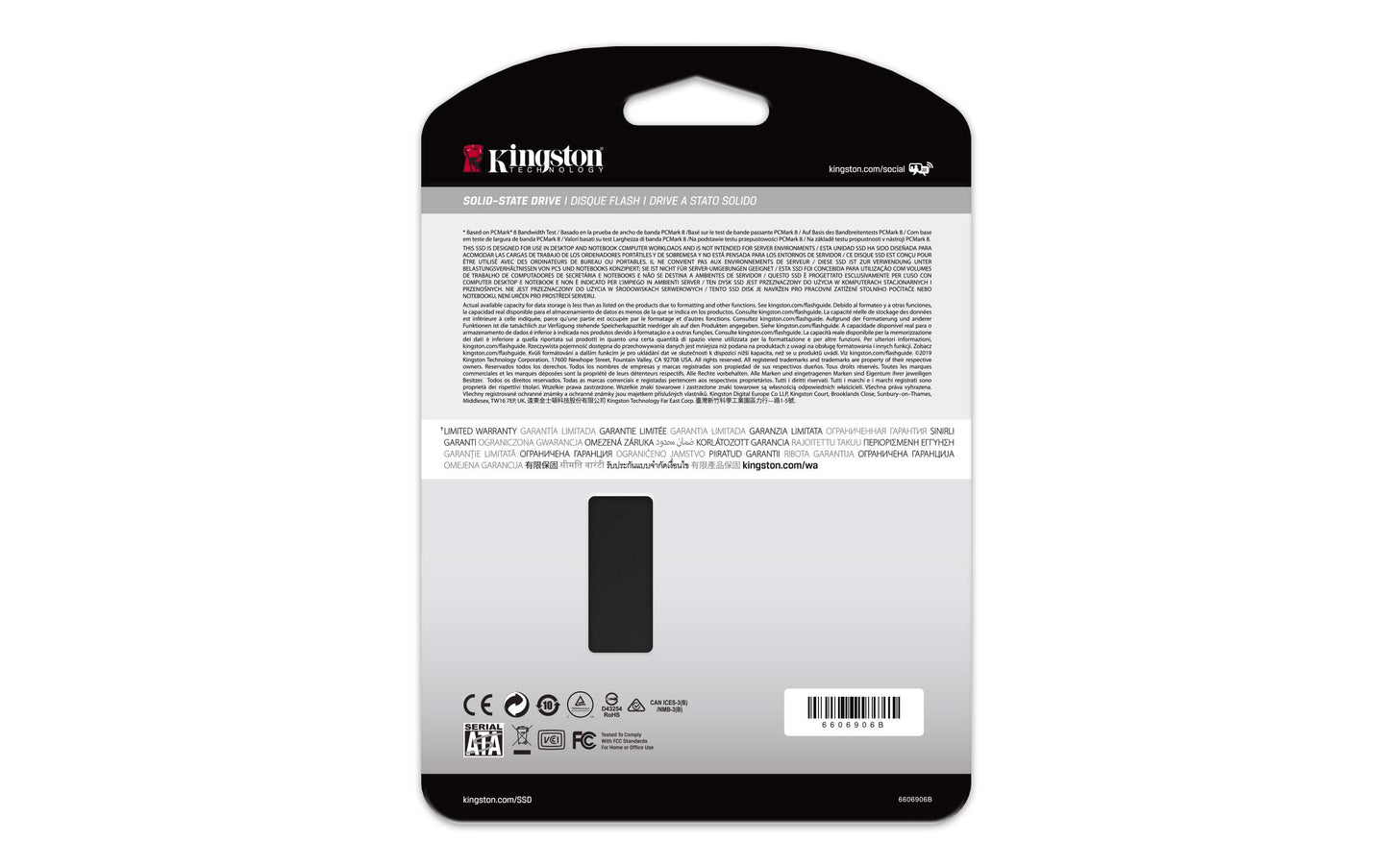 Kingston KC600 SSD SKC600/1024G interno SSD 2.5 pulgadas, SATA Rev 3.0, 3D TLC, XTS-AES cifrado de 256 bits