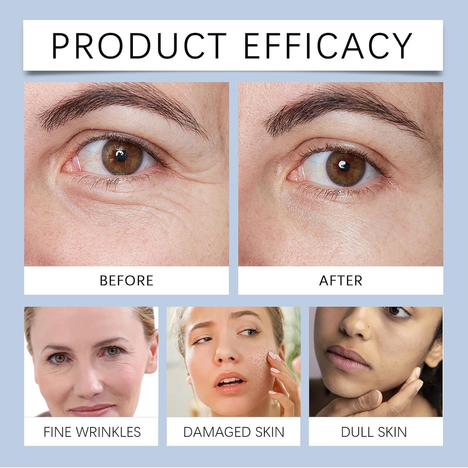 Pack of 2 Olavita S Collagen Face Serum for Wrinkle Reduction - Anti-Aging Liquid Solution for Face and Neck - 30ML/1FL.OZ