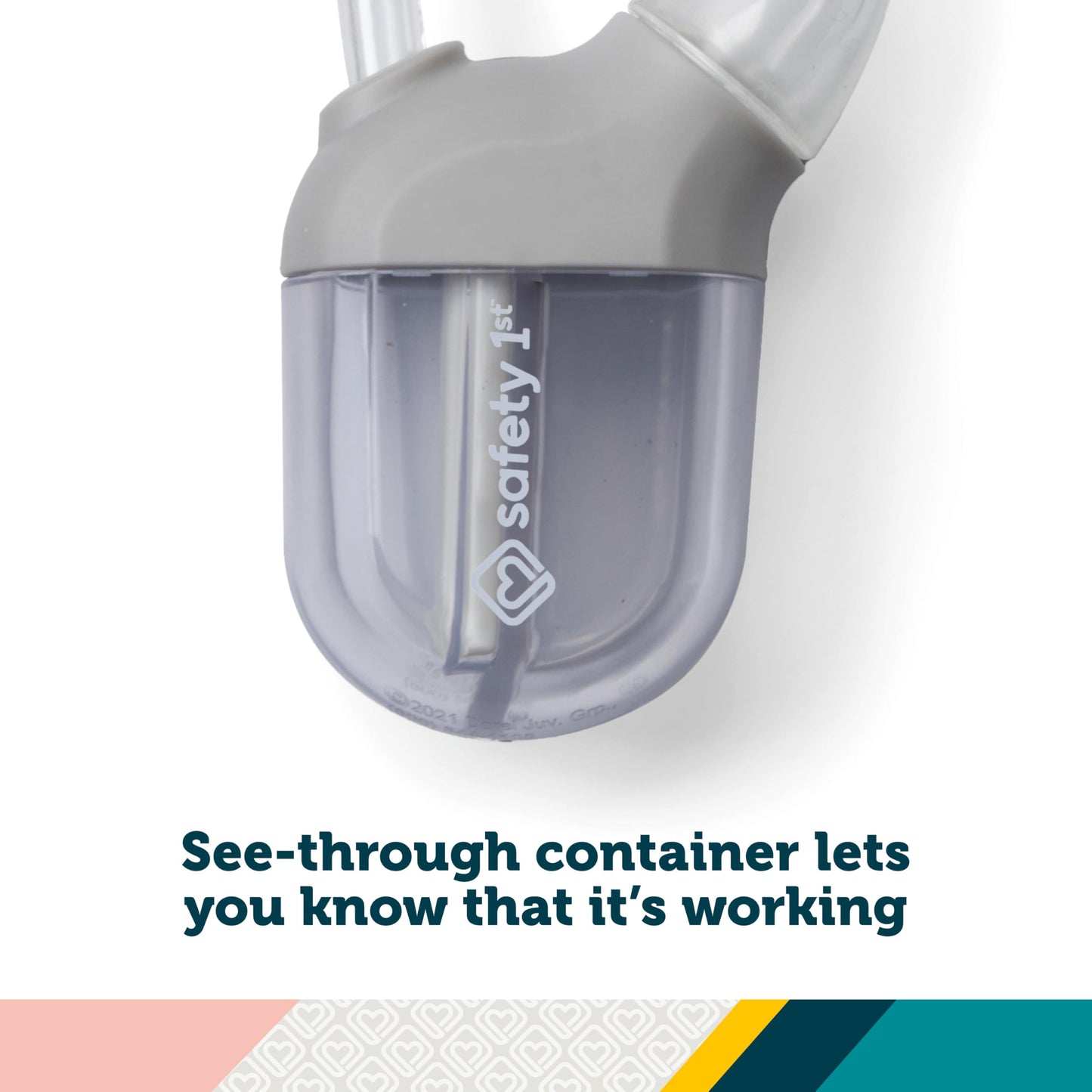 Safety 1ˢᵗ® Boogease Nasal Aspirator, Grey
