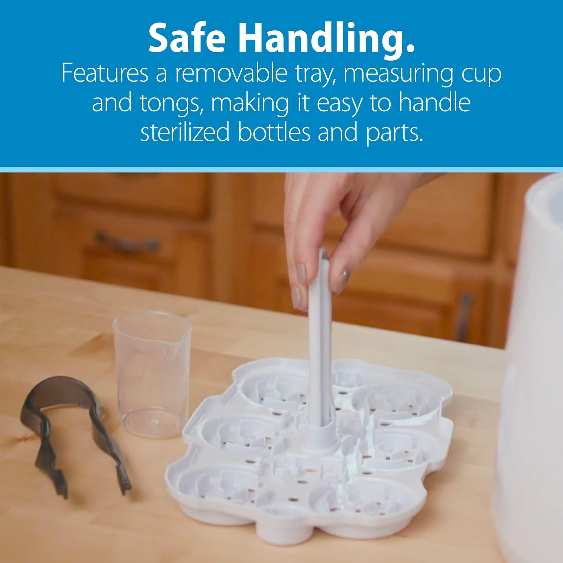 Esterilizador Eléctrico de Biberón y Chupete Dr. Brown's de Lujo