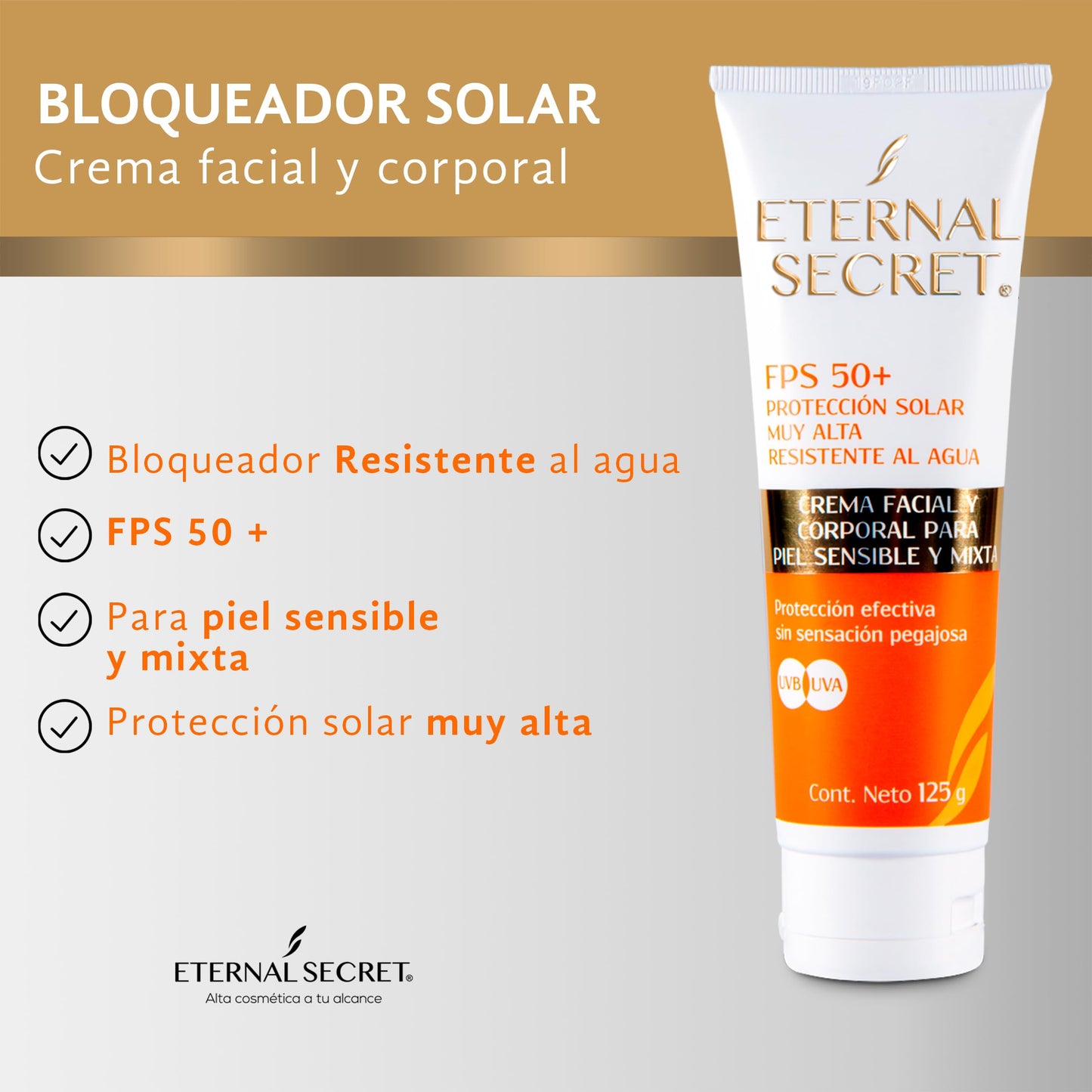 ETERNAL SECRET | KIT Belleza - Incluye 6 Productos de SkinCare | Limpiador Facial Espumoso - Agua Micelar - Vitamina C | Protector Solar Facial 50+ | Tonico Facial - Acido Hialuronico - Serum Facial