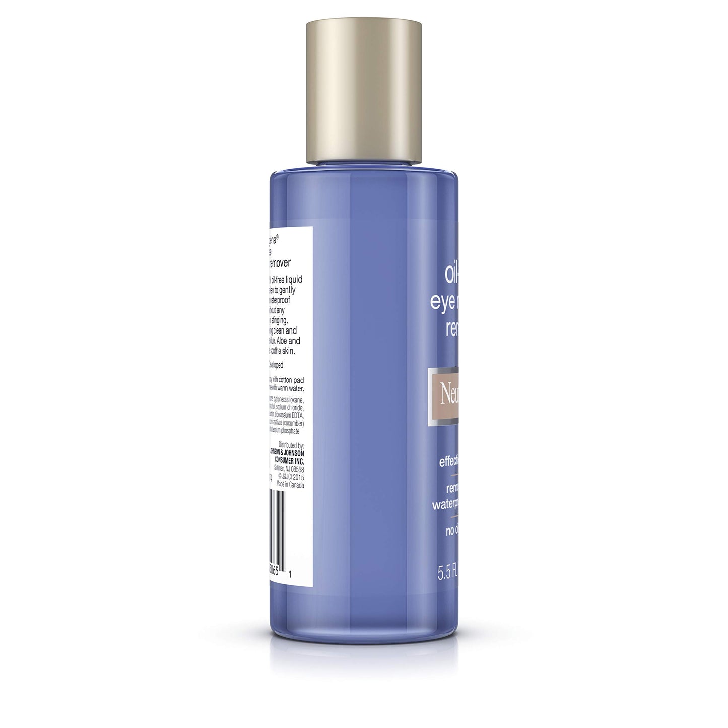 Neutrogena - Desmaquillante Y Limpiador Suave Sin Aceite Para Ojos Sensibles, Desmaquillante No Graso, Elimina El Rímel A Prueba De Agua