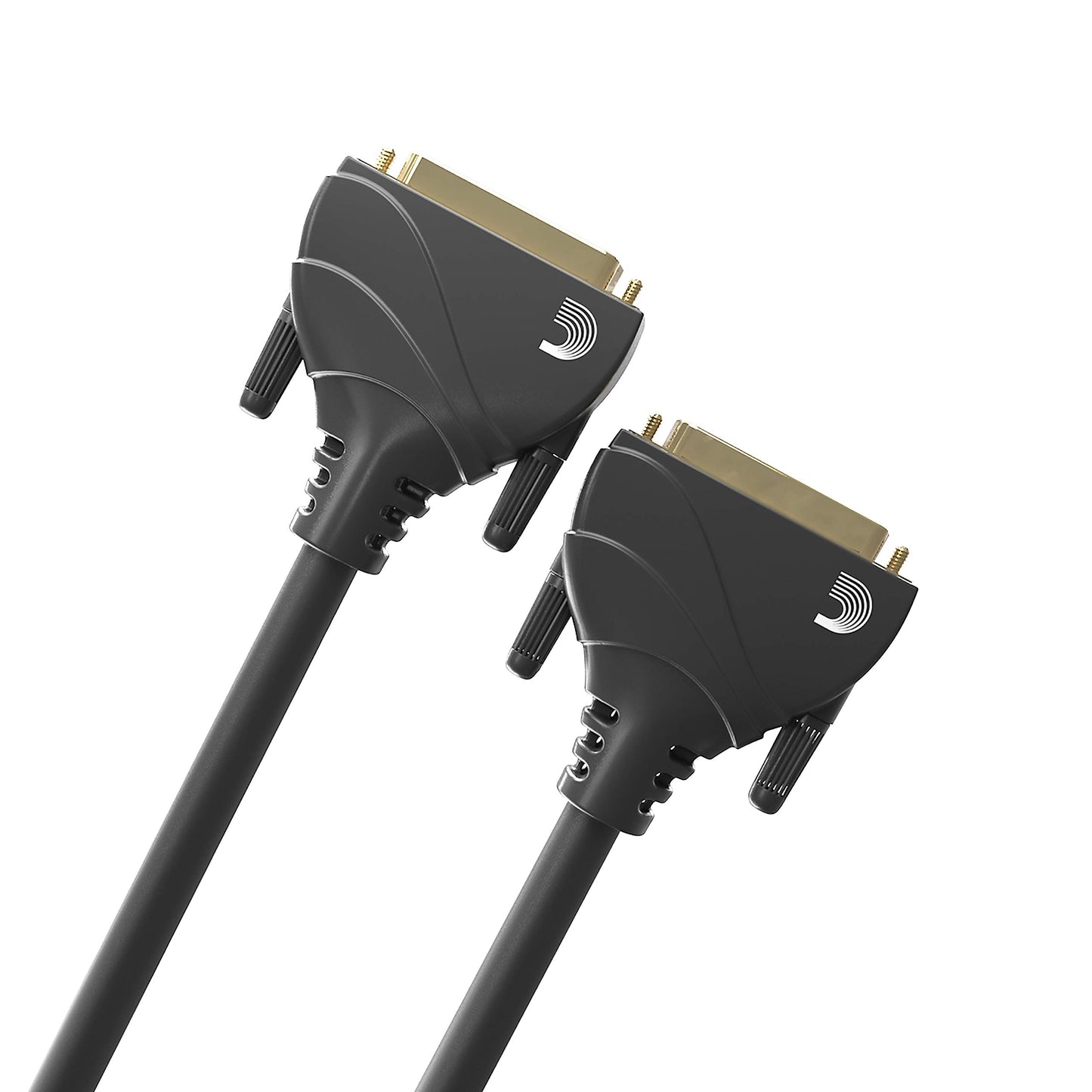 Sistema Modular de Cable de Audio D'Addario Negro con 8 Canales Blindados y Conectores DB25 25 Pies