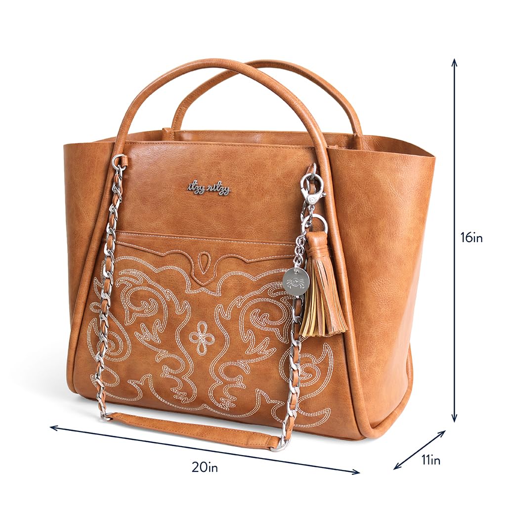 Itzy Ritzy - Bolsa de mano, silla de montar