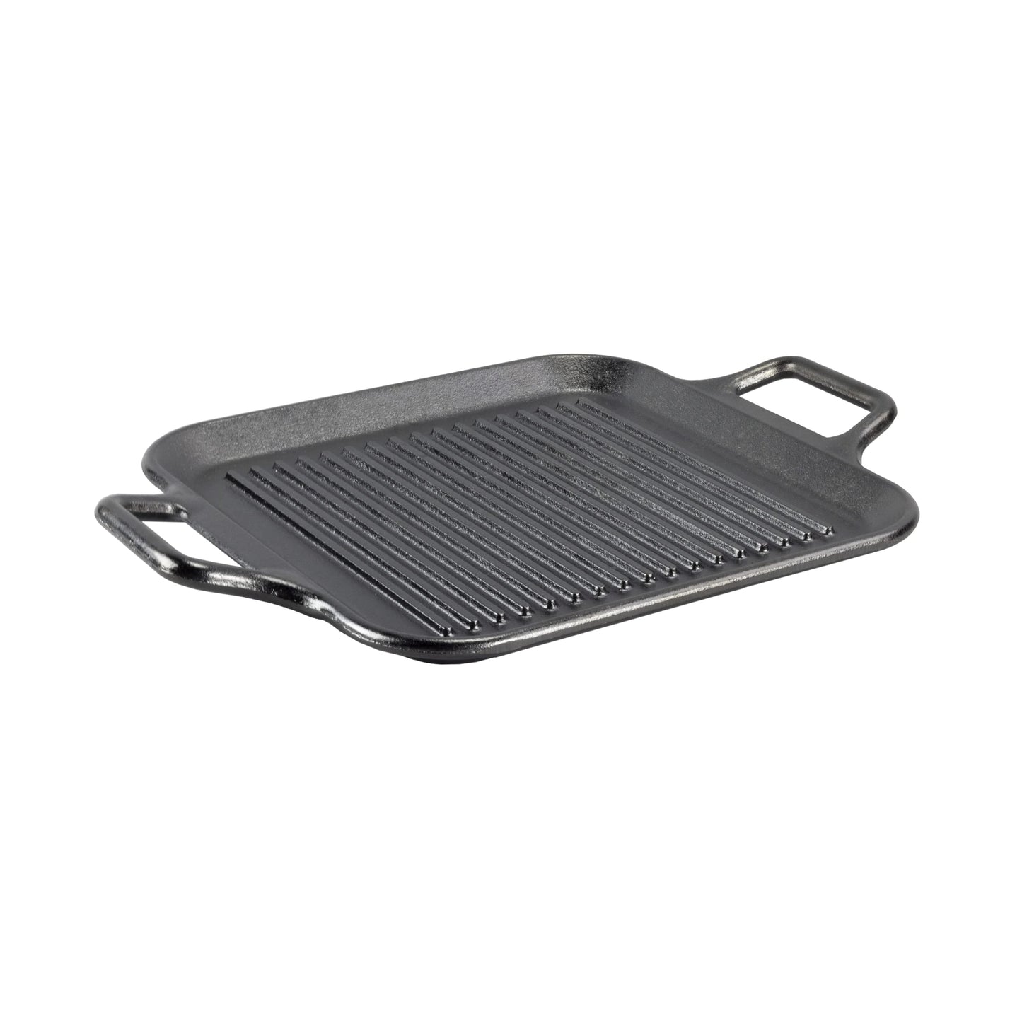 Lodge BOLD - Sartén de hierro fundido sazonado de 12 pulgadas con asas de bucle, utensilios de cocina de diseño
