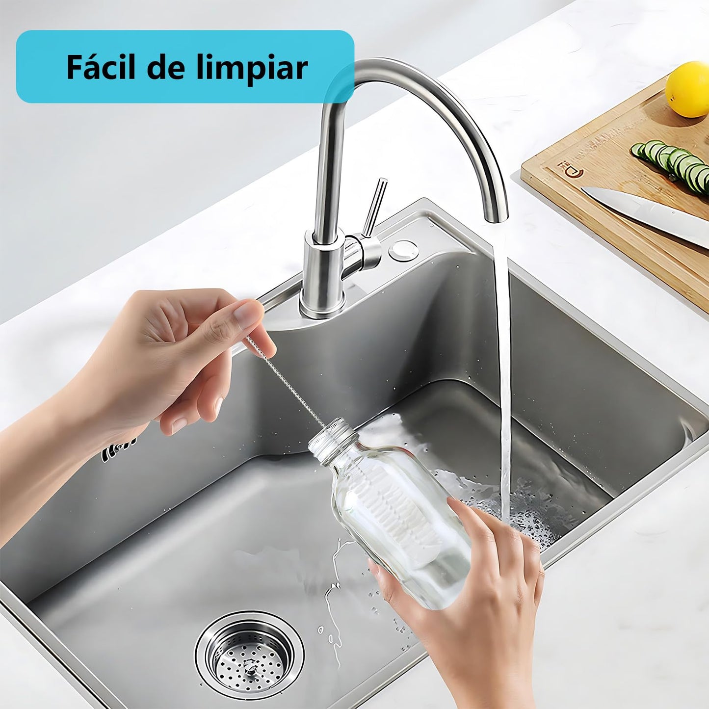 Botellas de vidrio redondas Boston, paquete de 24 botellas pequeñas de vidrio de 2 oz (60 ml) con tapas y embudos de acero inoxidable para jugo, aceite y whisky, de cocina, de viaje y reutilizables