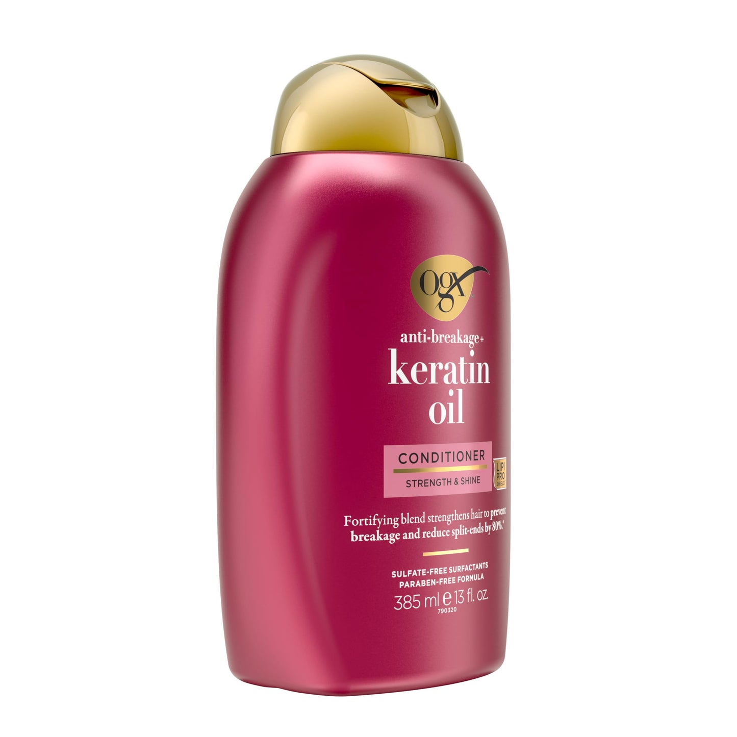 OGX, Acondicionador Anti Quiebre de Aceite de Keratina, 385 ml