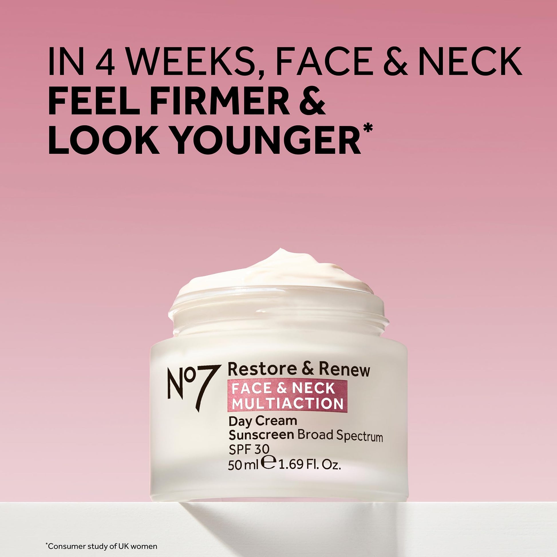 Sistema de Cuidado de la Piel No7 Restore & Renew Face & Neck Multi Action, pack de 1